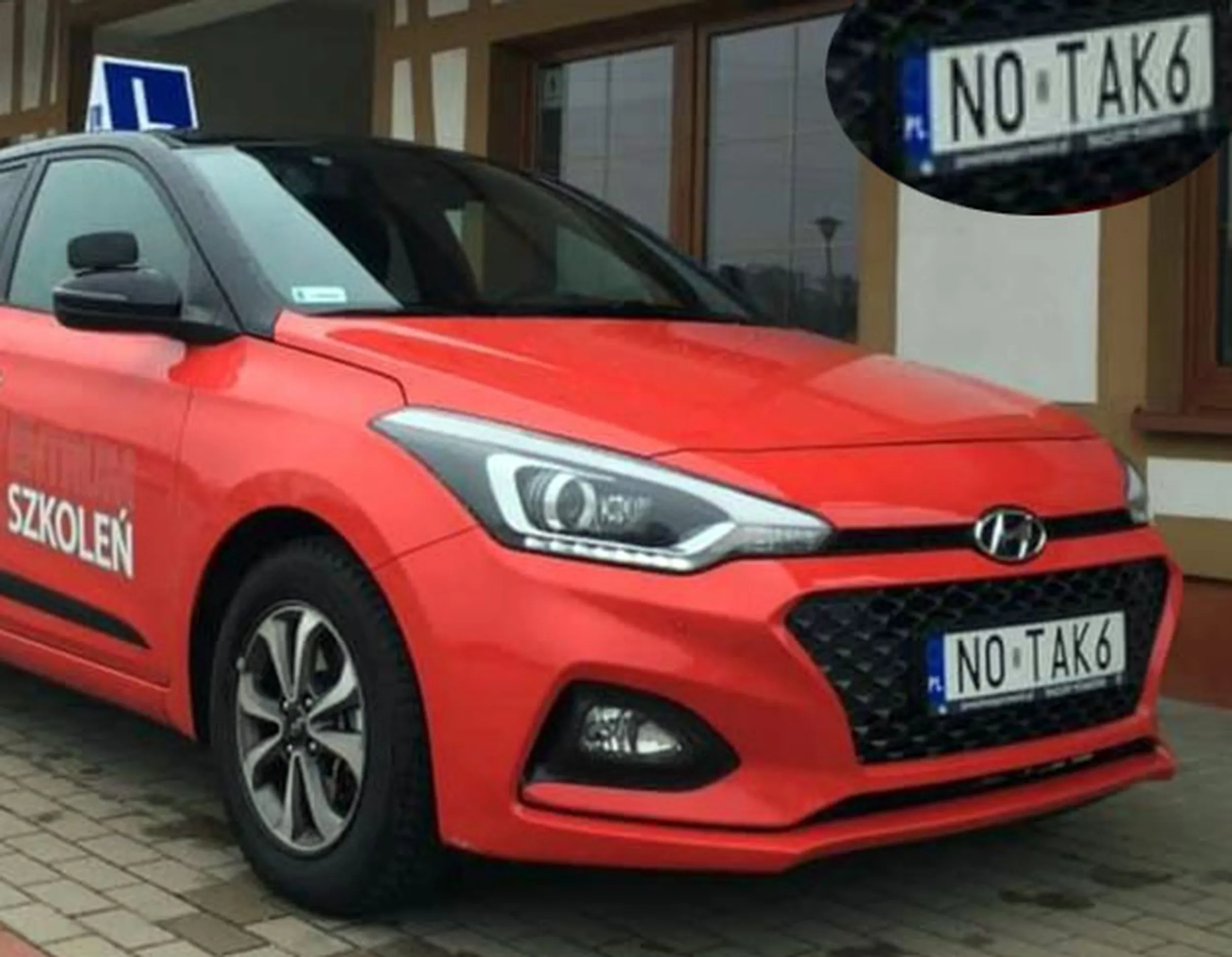 Fajny numer, blacha N0 TAK6