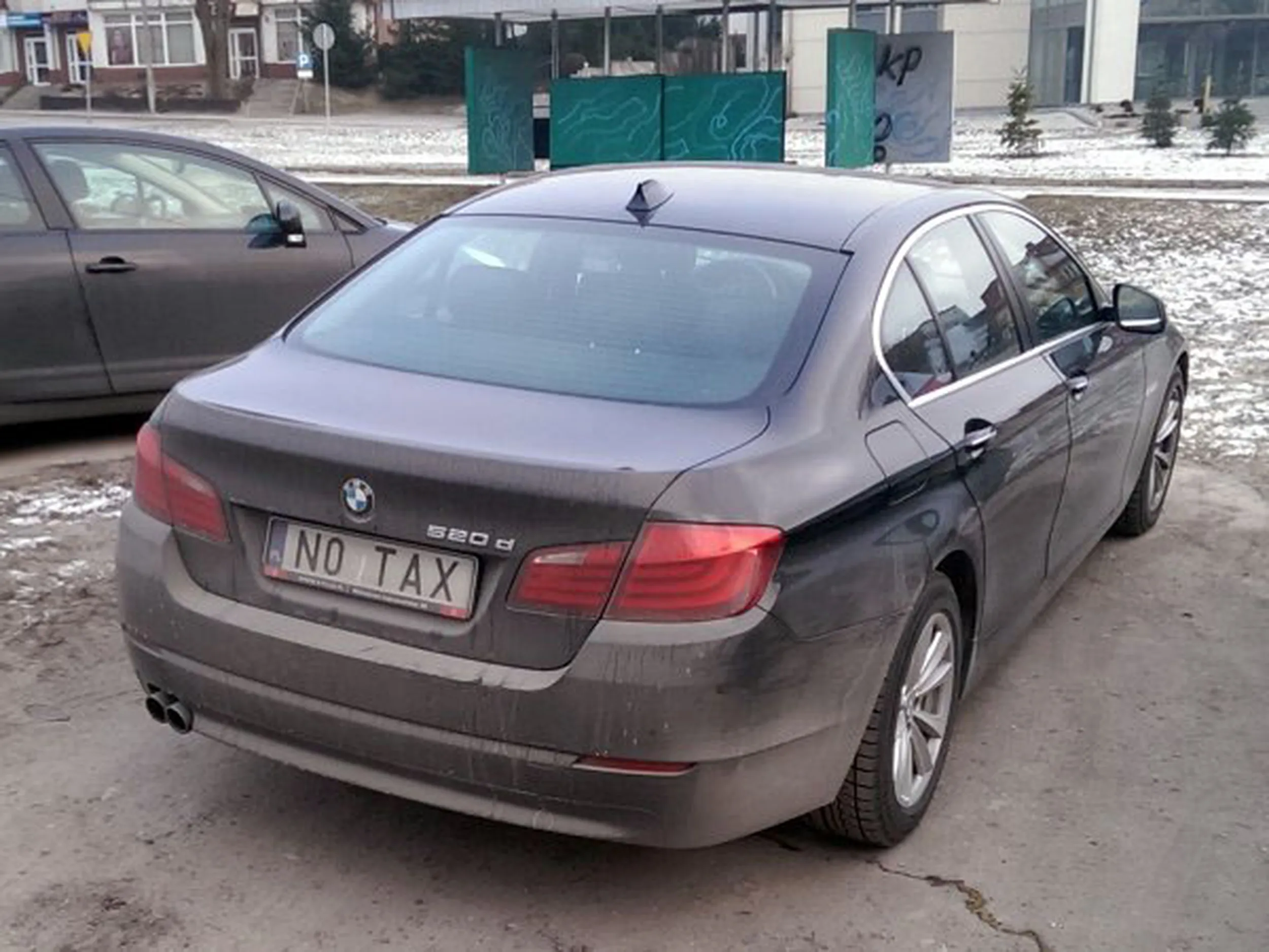 Fajny numer, blacha N0 TAX