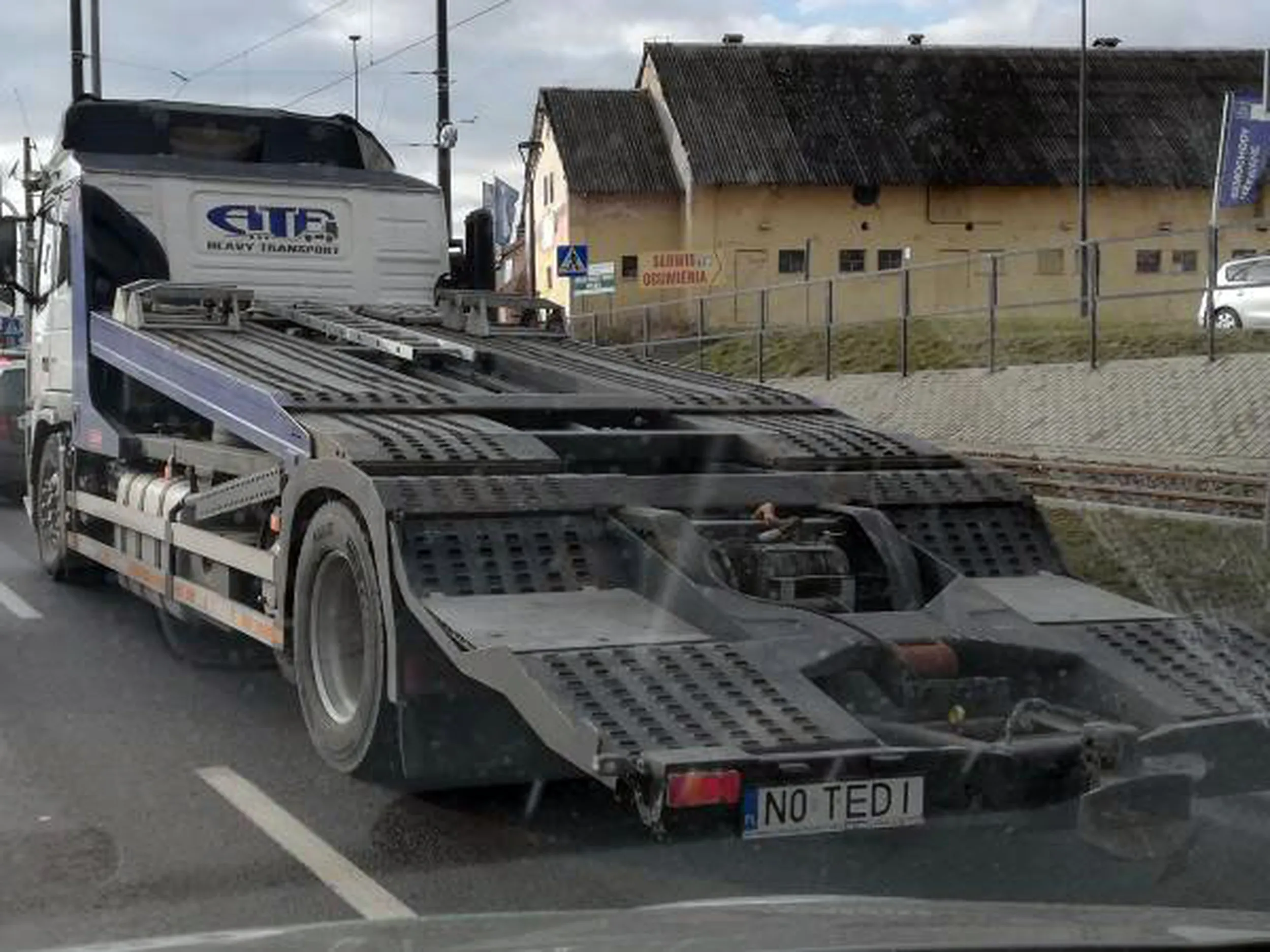 Fajny numer, blacha N0 TEDI