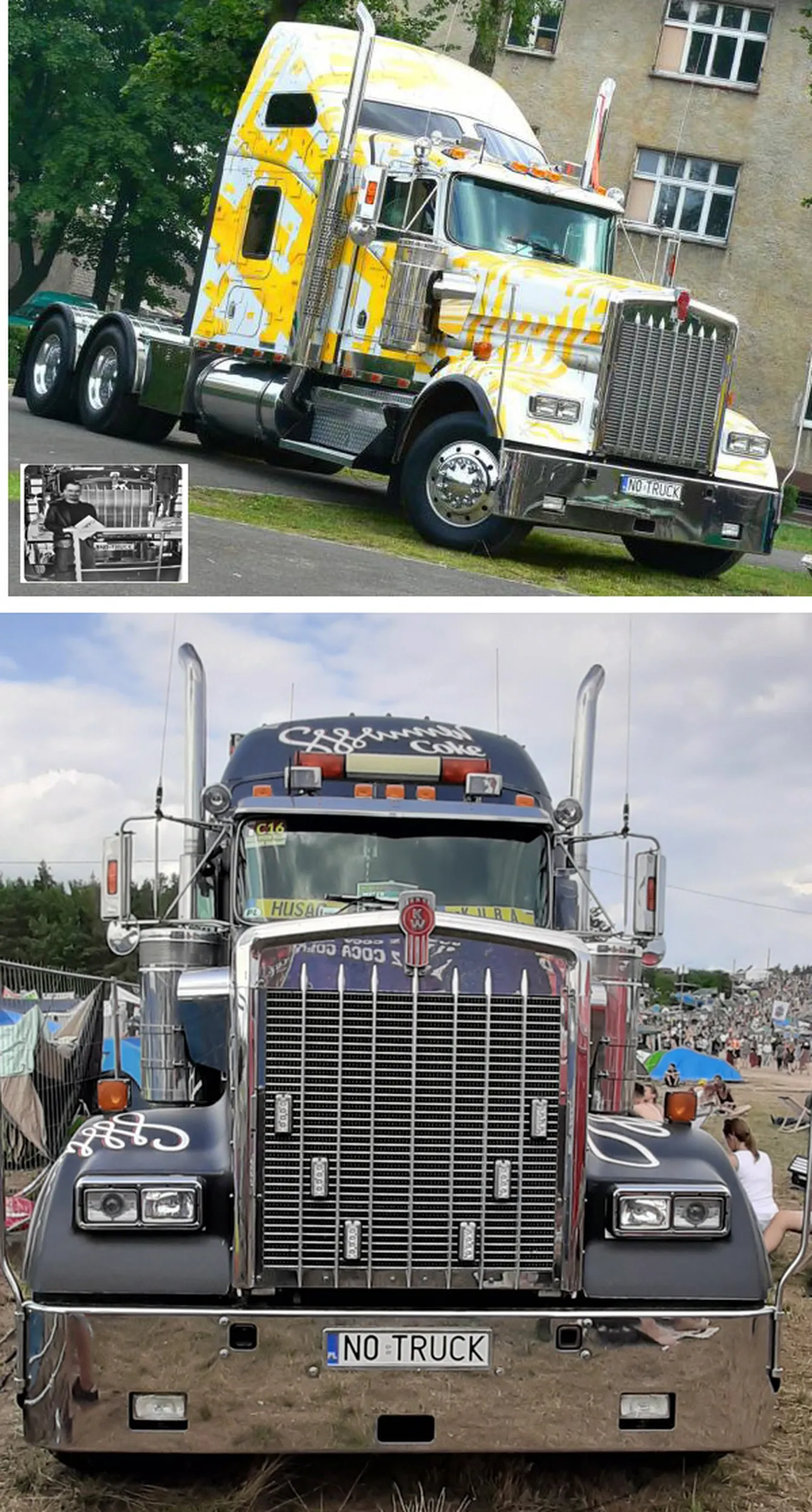 Fajny numer, blacha N0 TRUCK