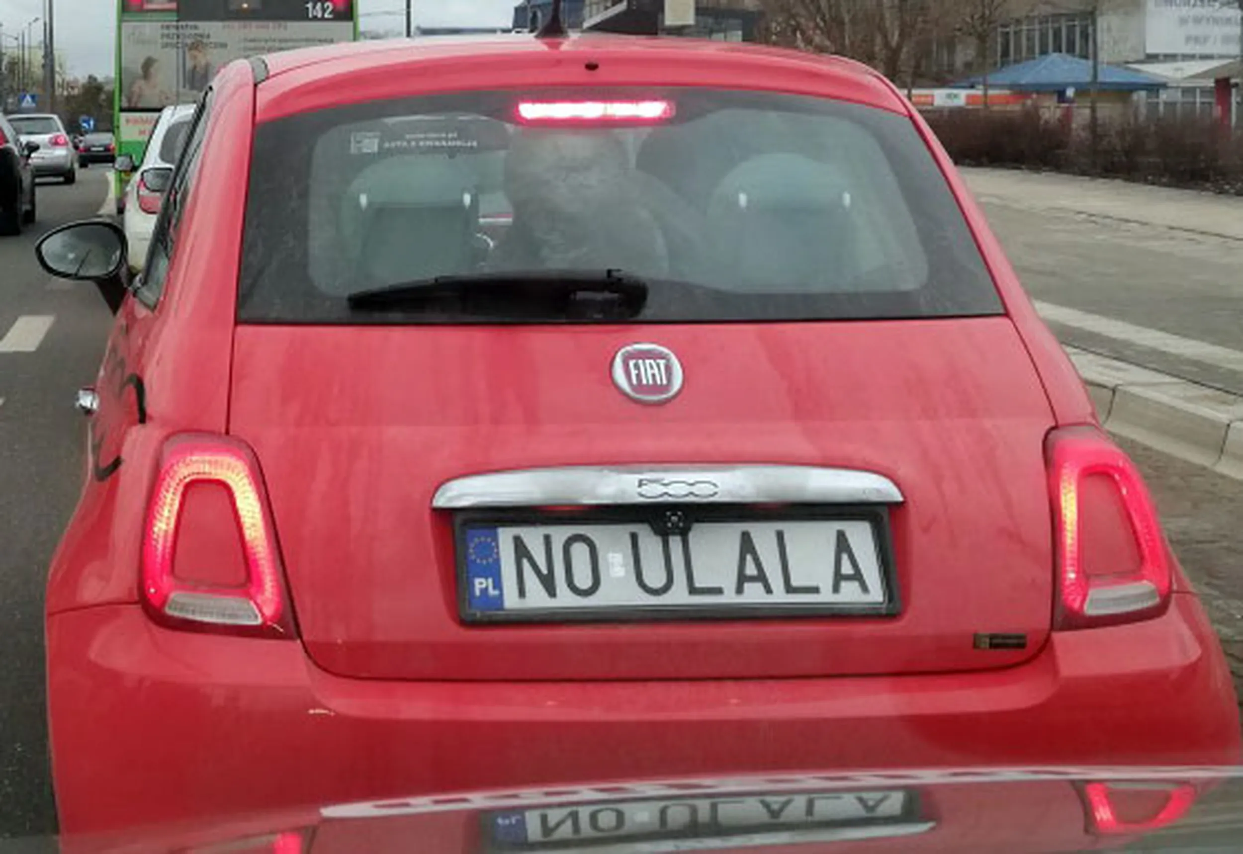 Fajny numer, blacha N0 ULALA