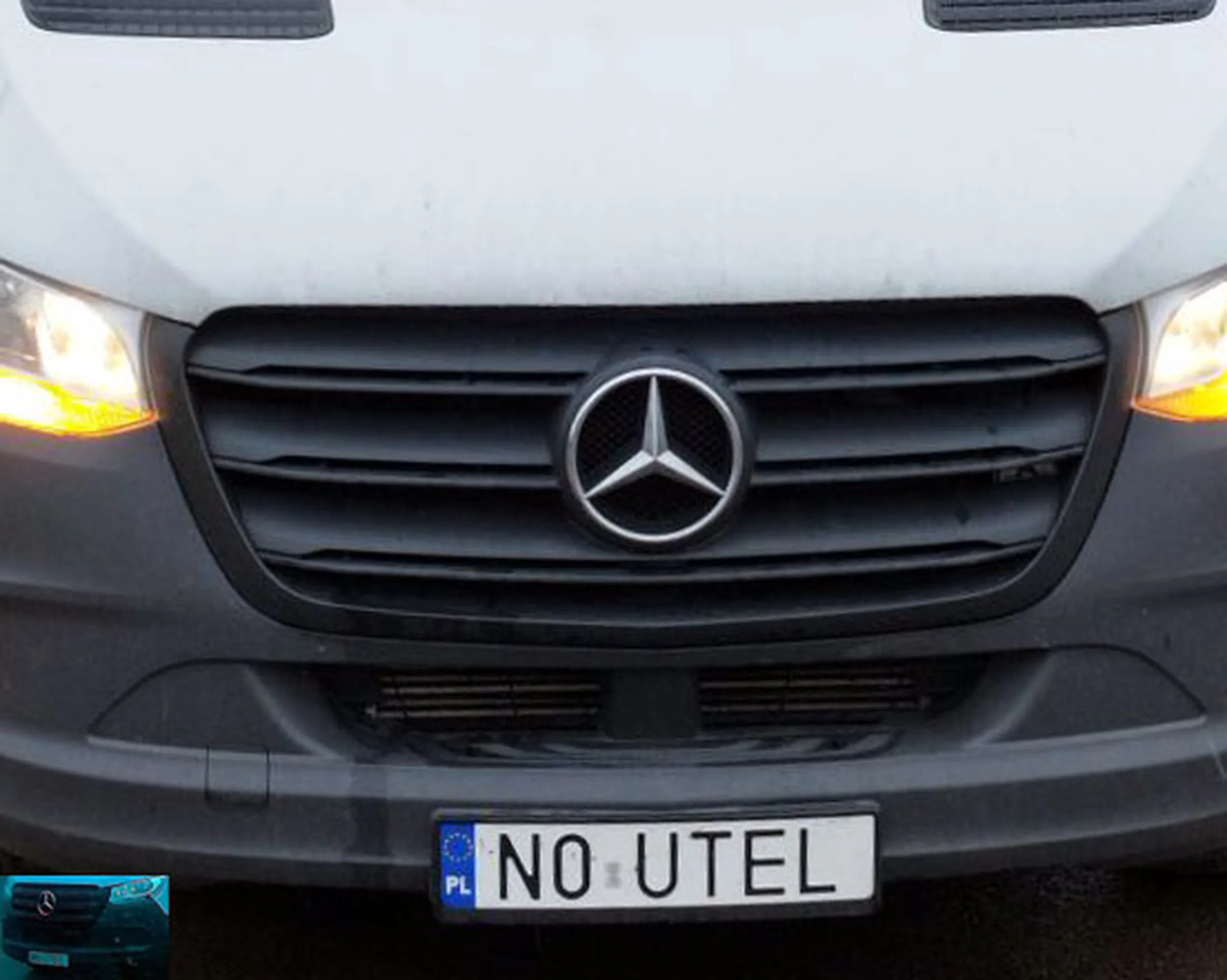 Fajny numer, blacha N0 UTEL