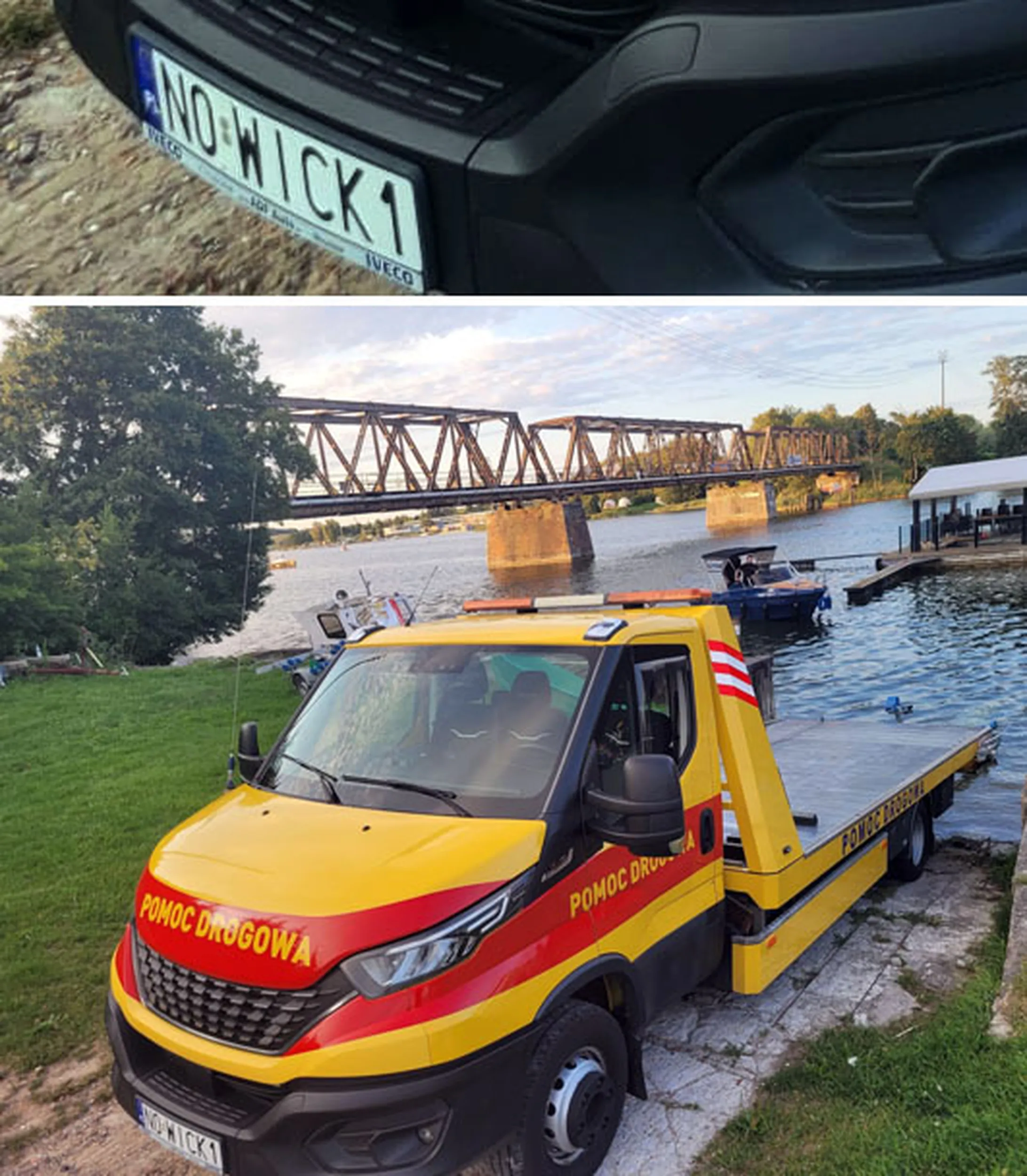 Fajny numer, blacha N0 WICK1