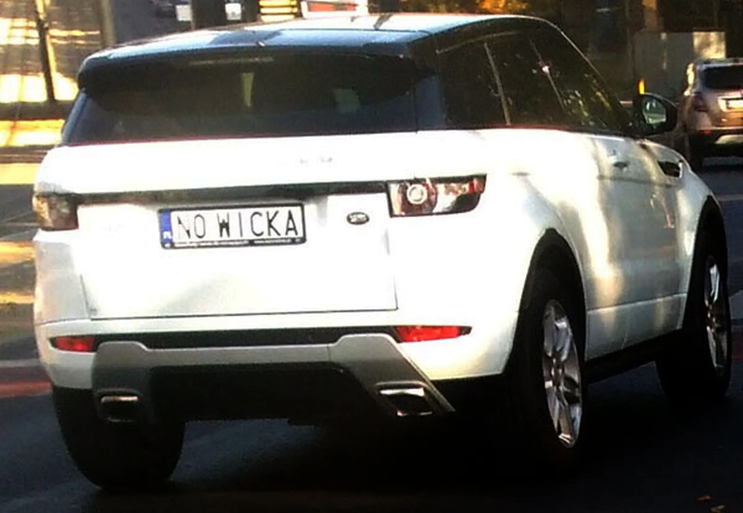 Fajny numer, blacha N0 WICKA