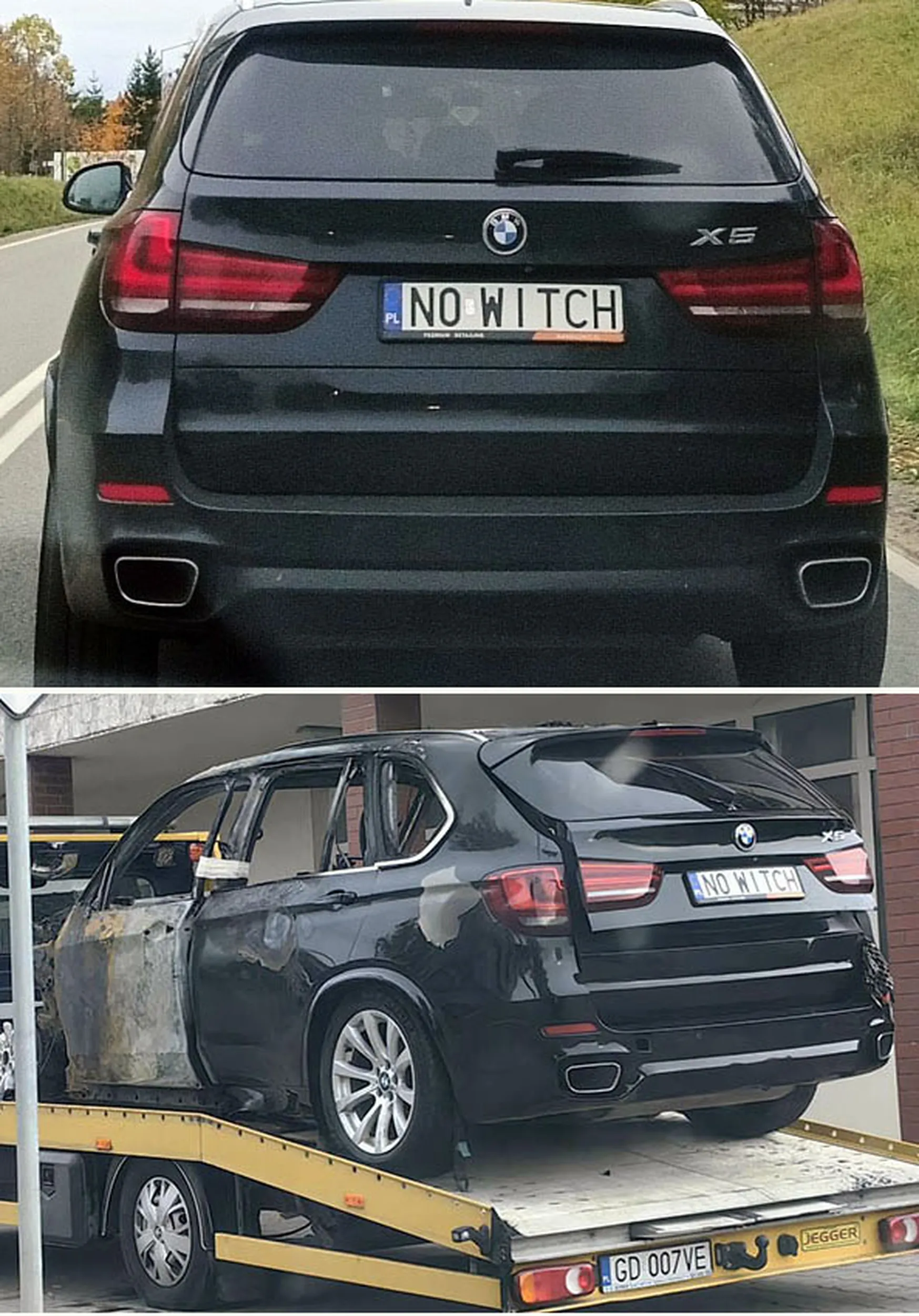 Fajny numer, blacha N0 WITCH