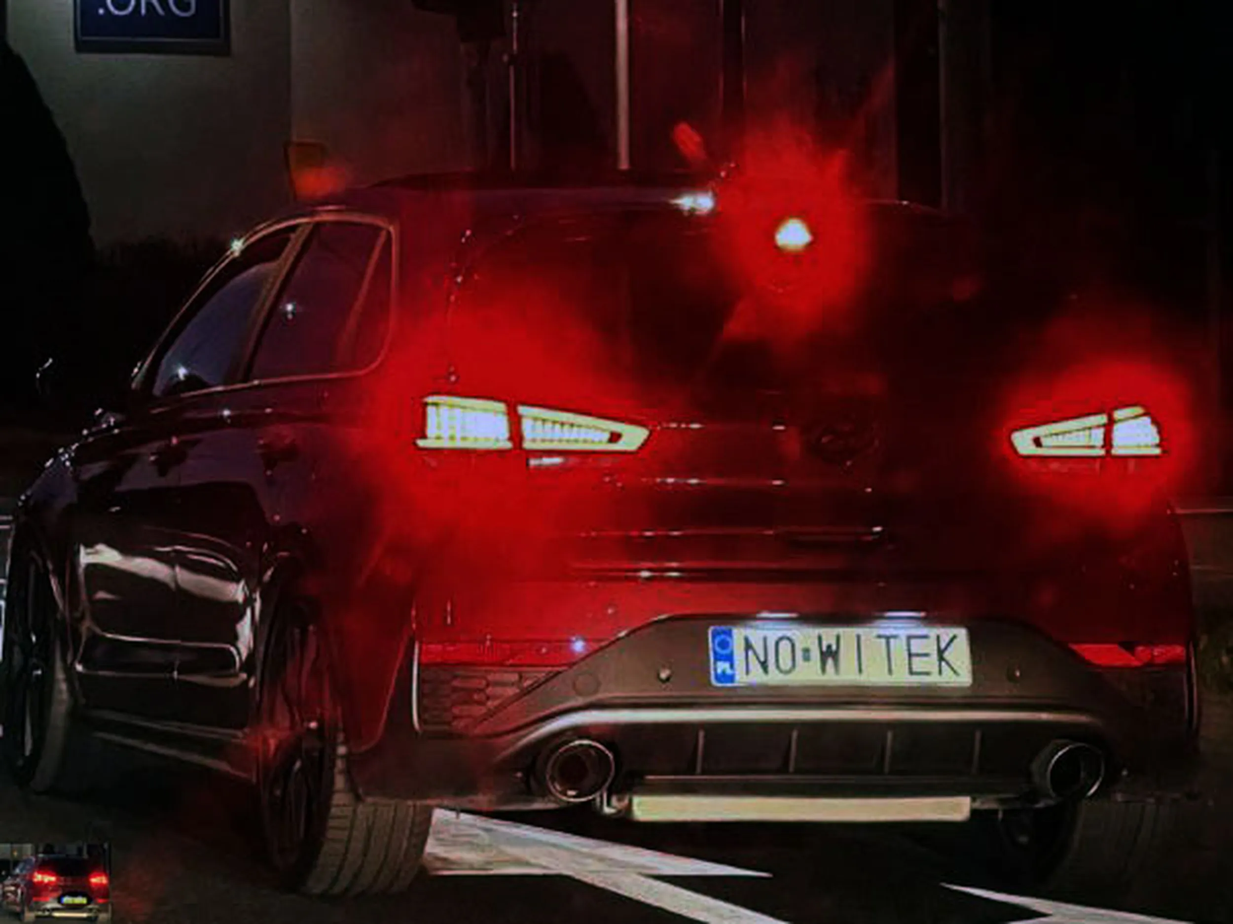 Fajny numer, blacha N0 WITEK