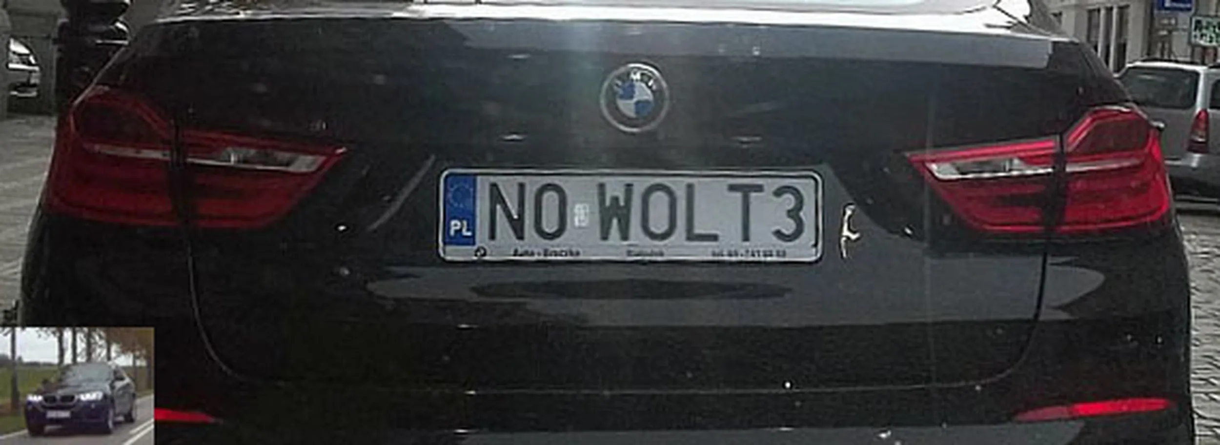 Fajny numer, blacha N0 WOLT3