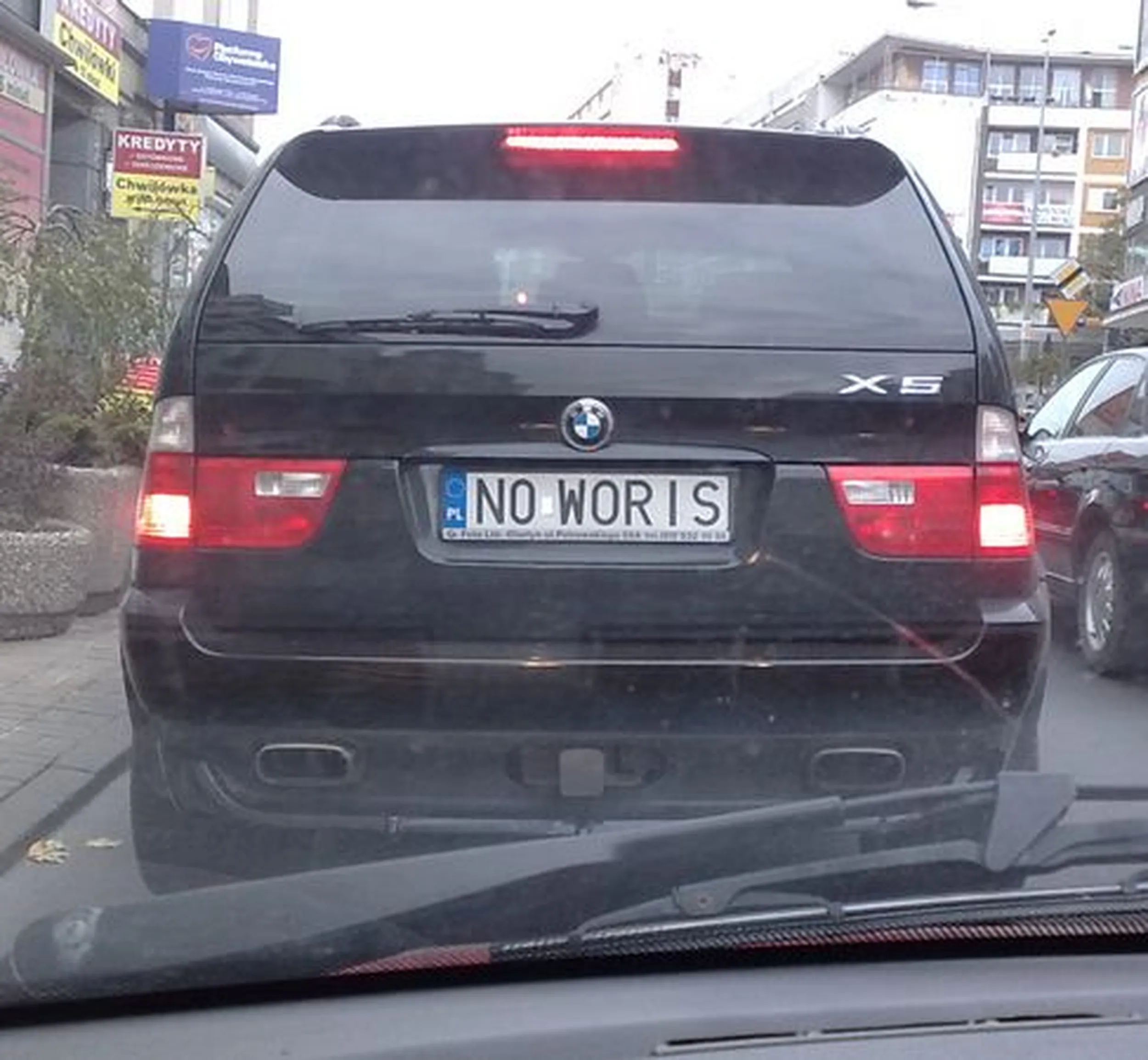 Fajny numer, blacha N0 WORIS