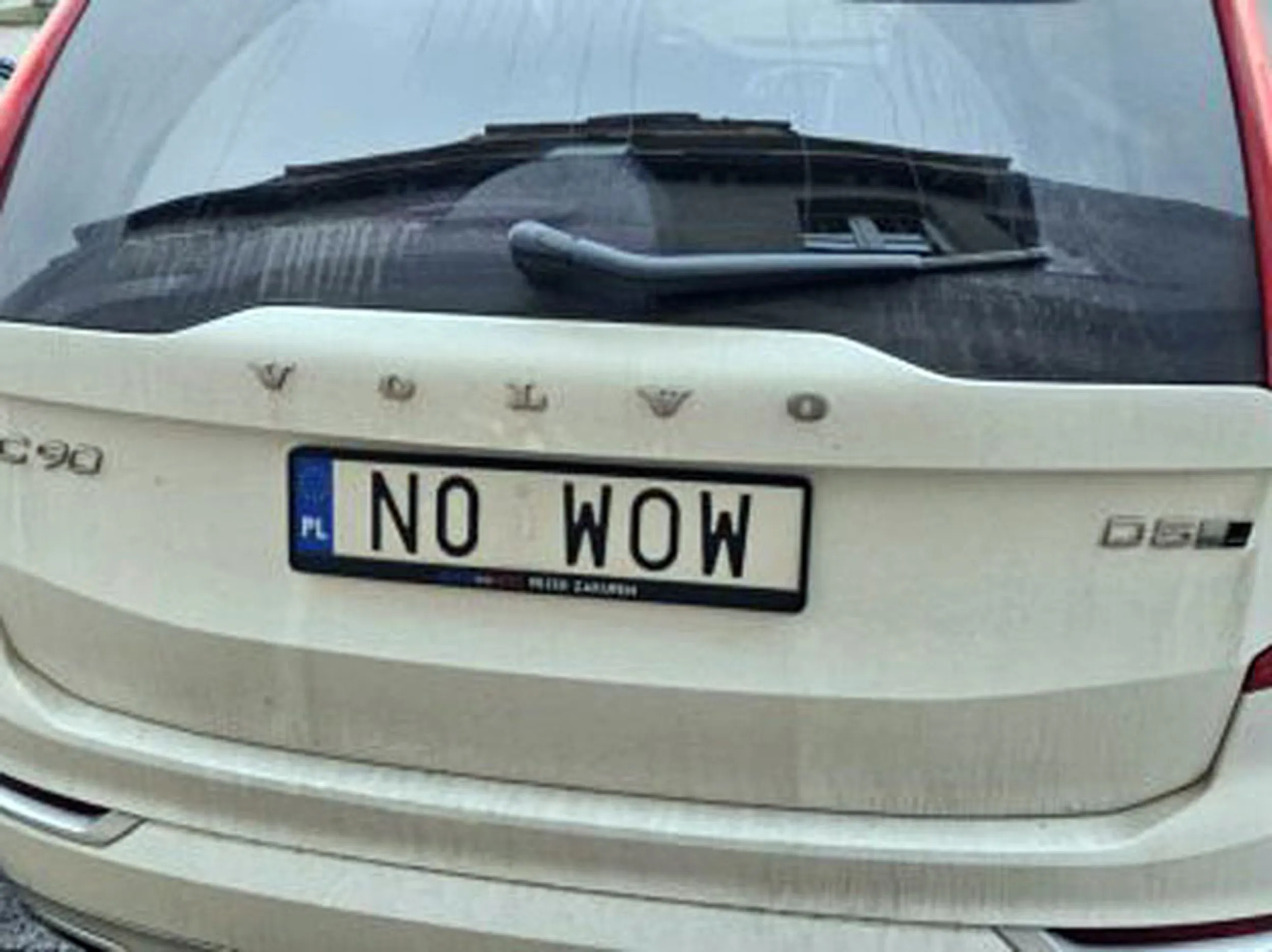 Fajny numer, blacha N0 WOW