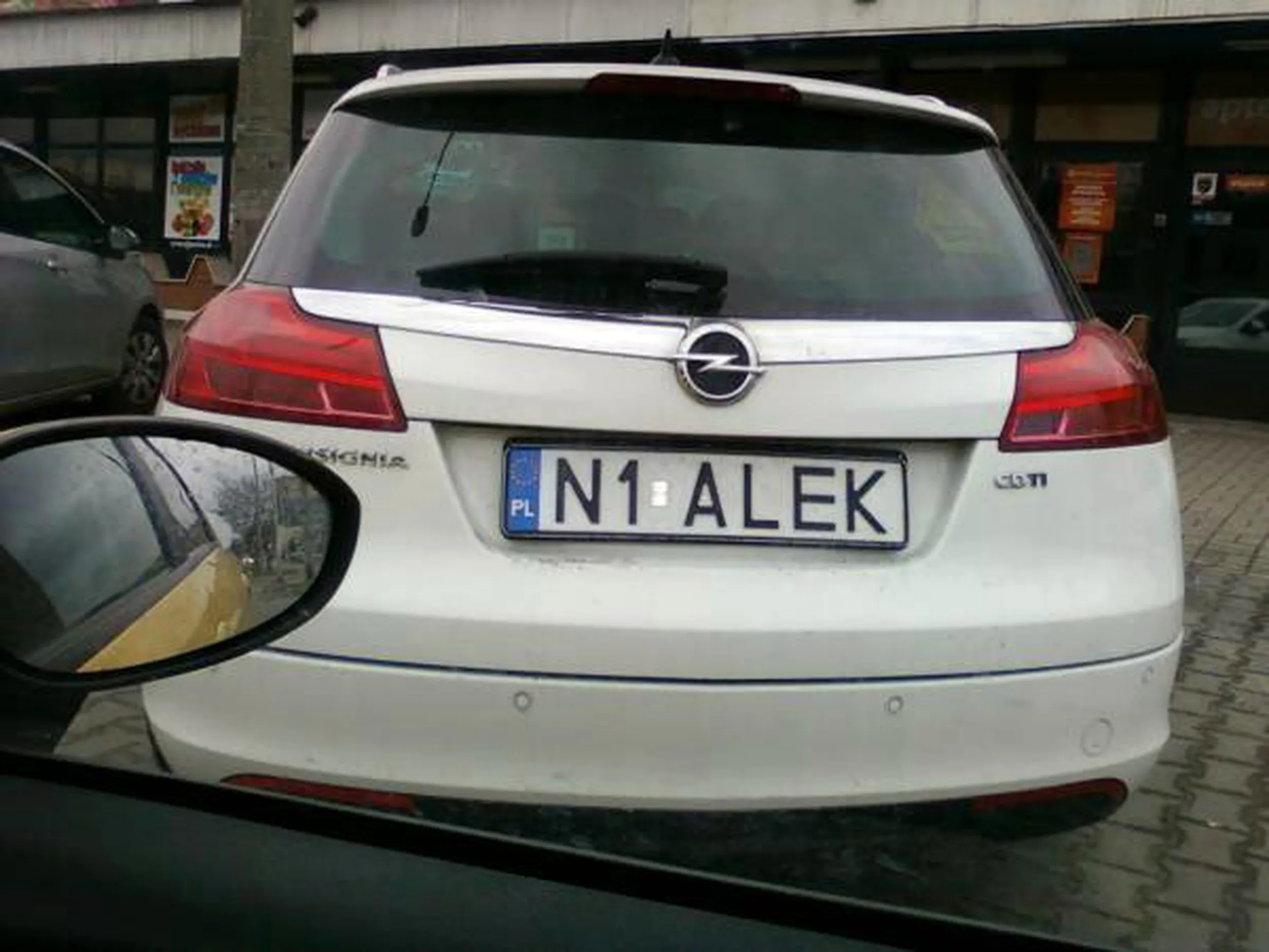 Fajny numer, blacha N1 ALEK