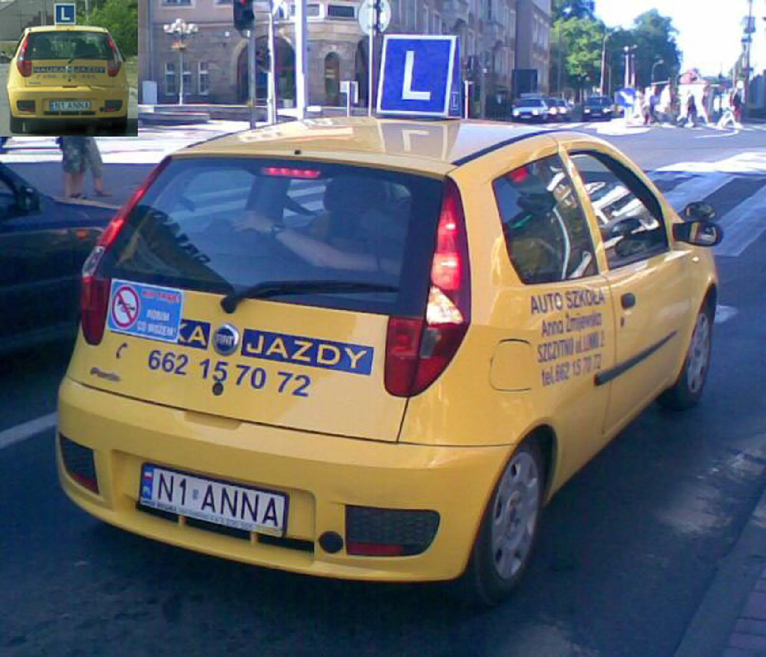 Fajny numer, blacha N1 ANNA