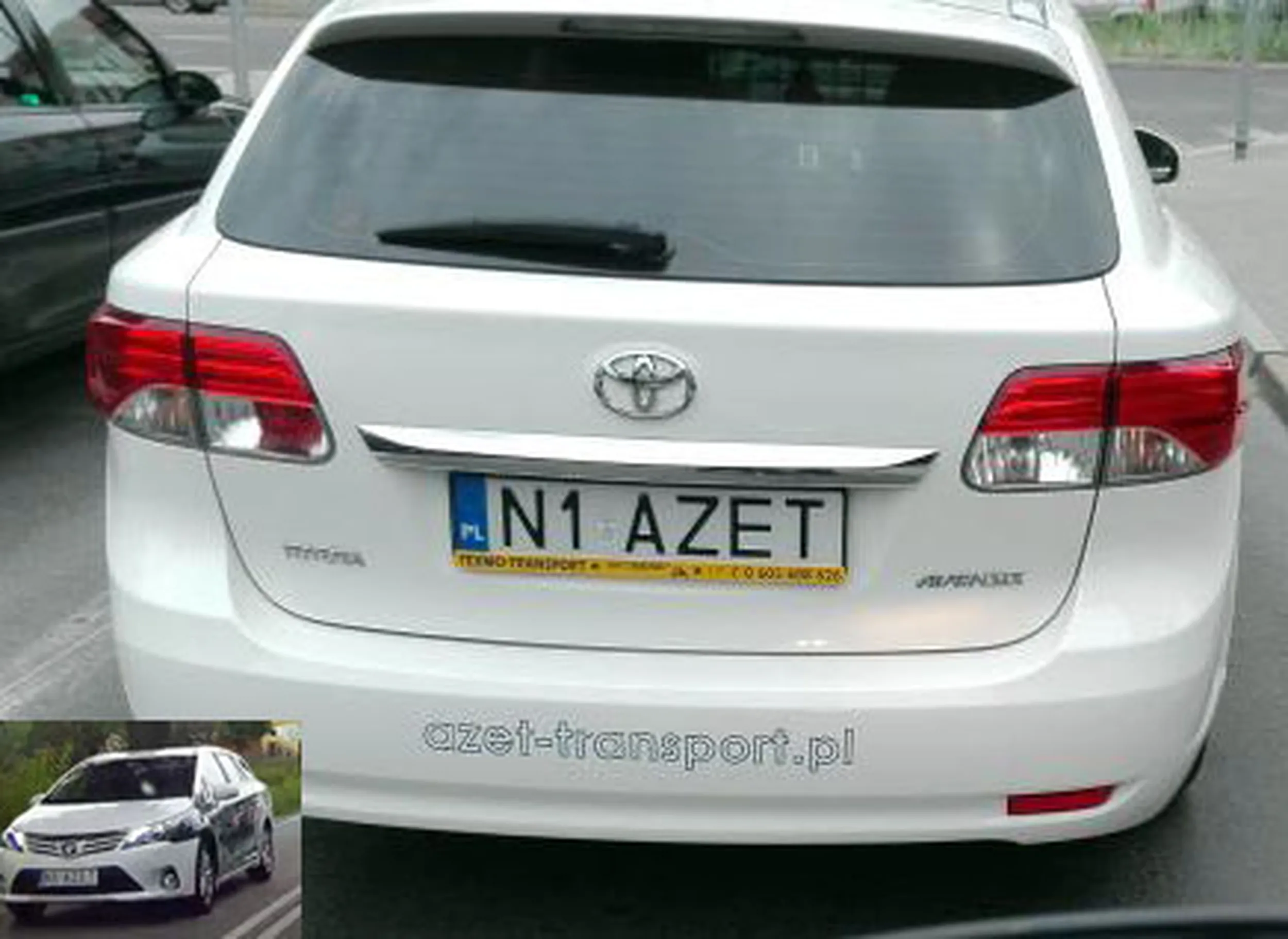 Fajny numer, blacha N1 AZET
