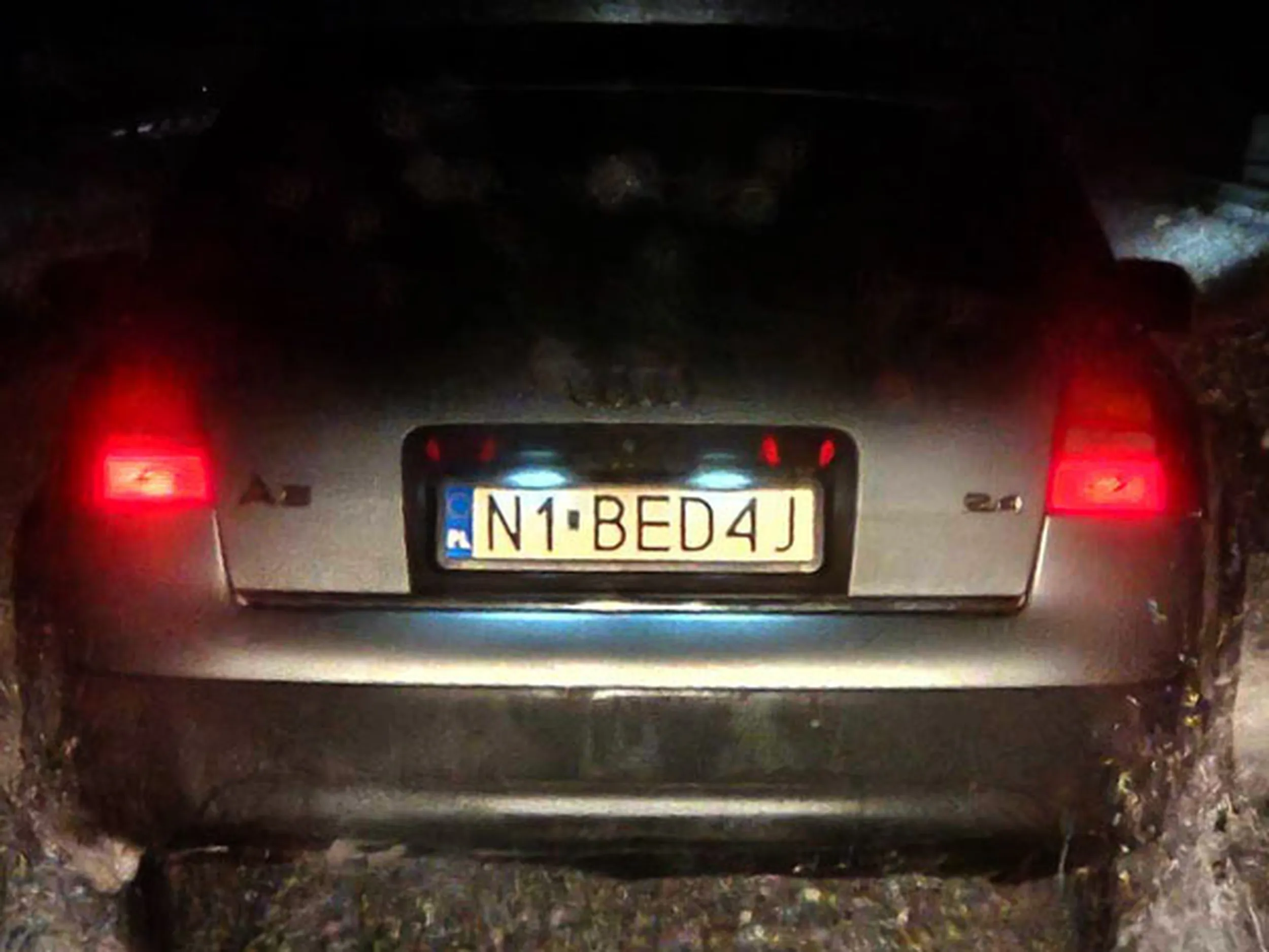 Fajny numer, blacha N1 BED4J