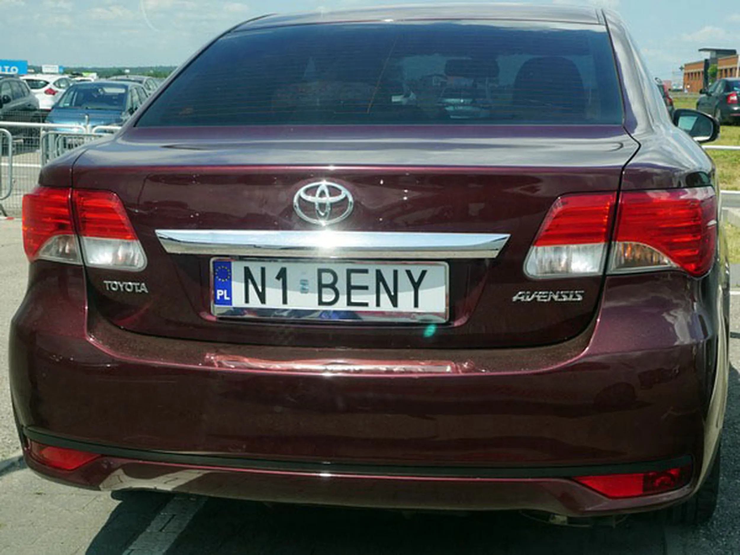 Fajny numer, blacha N1 BENY