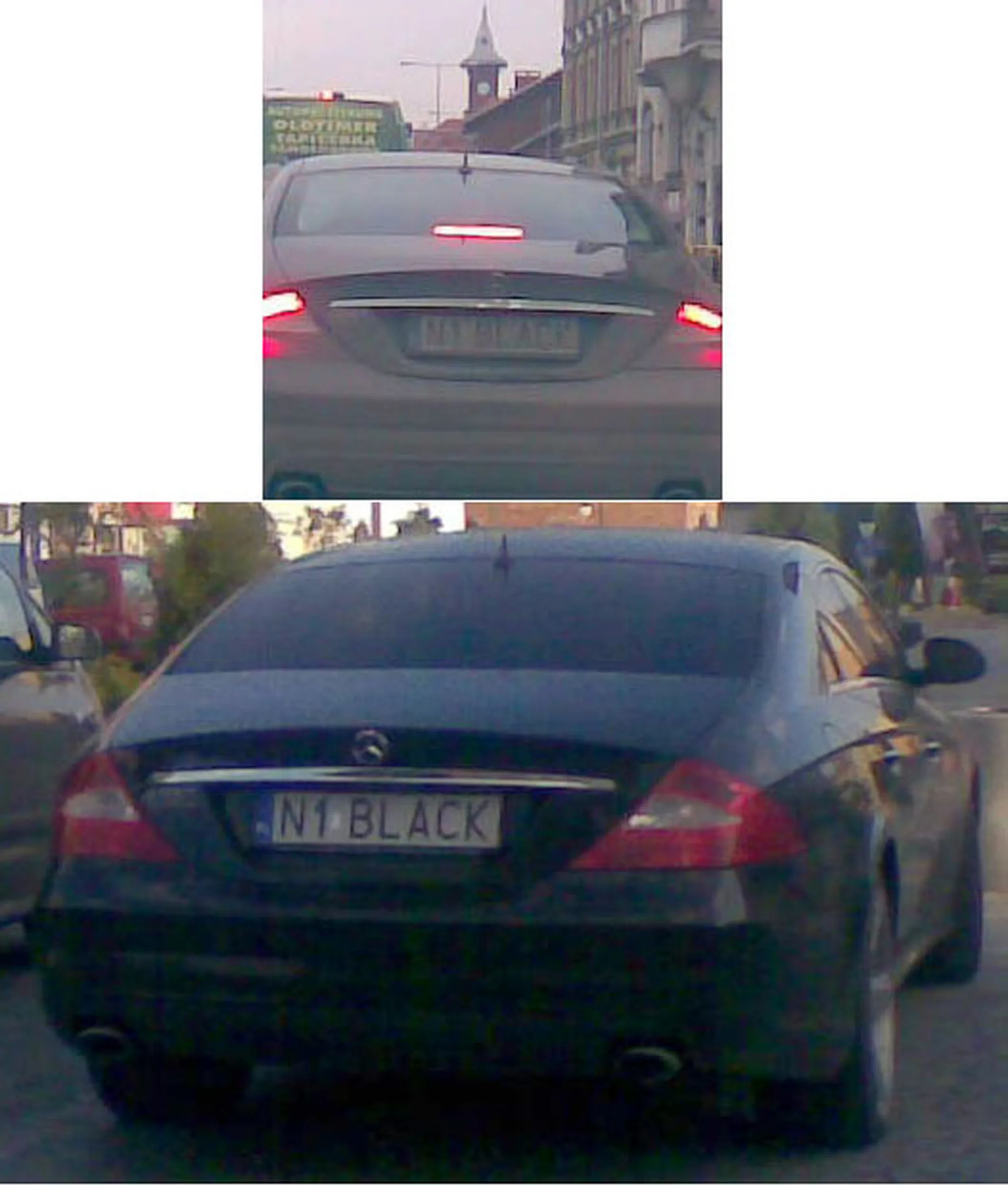 Fajny numer, blacha N1 BLACK