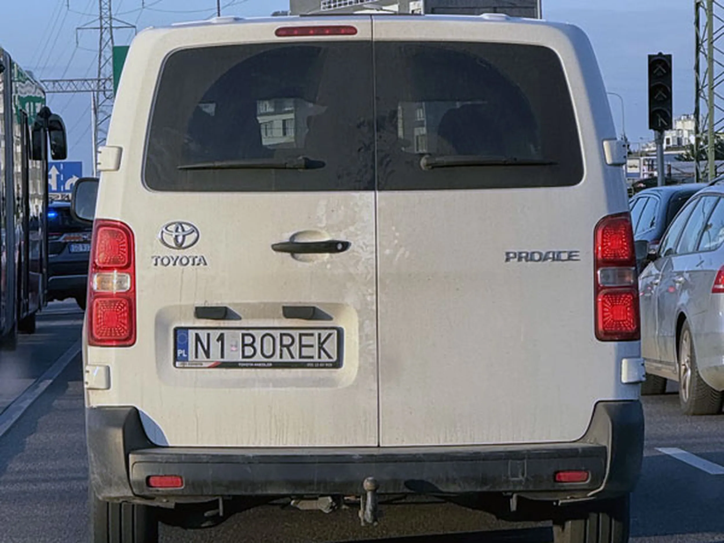 Fajny numer, blacha N1 BOREK