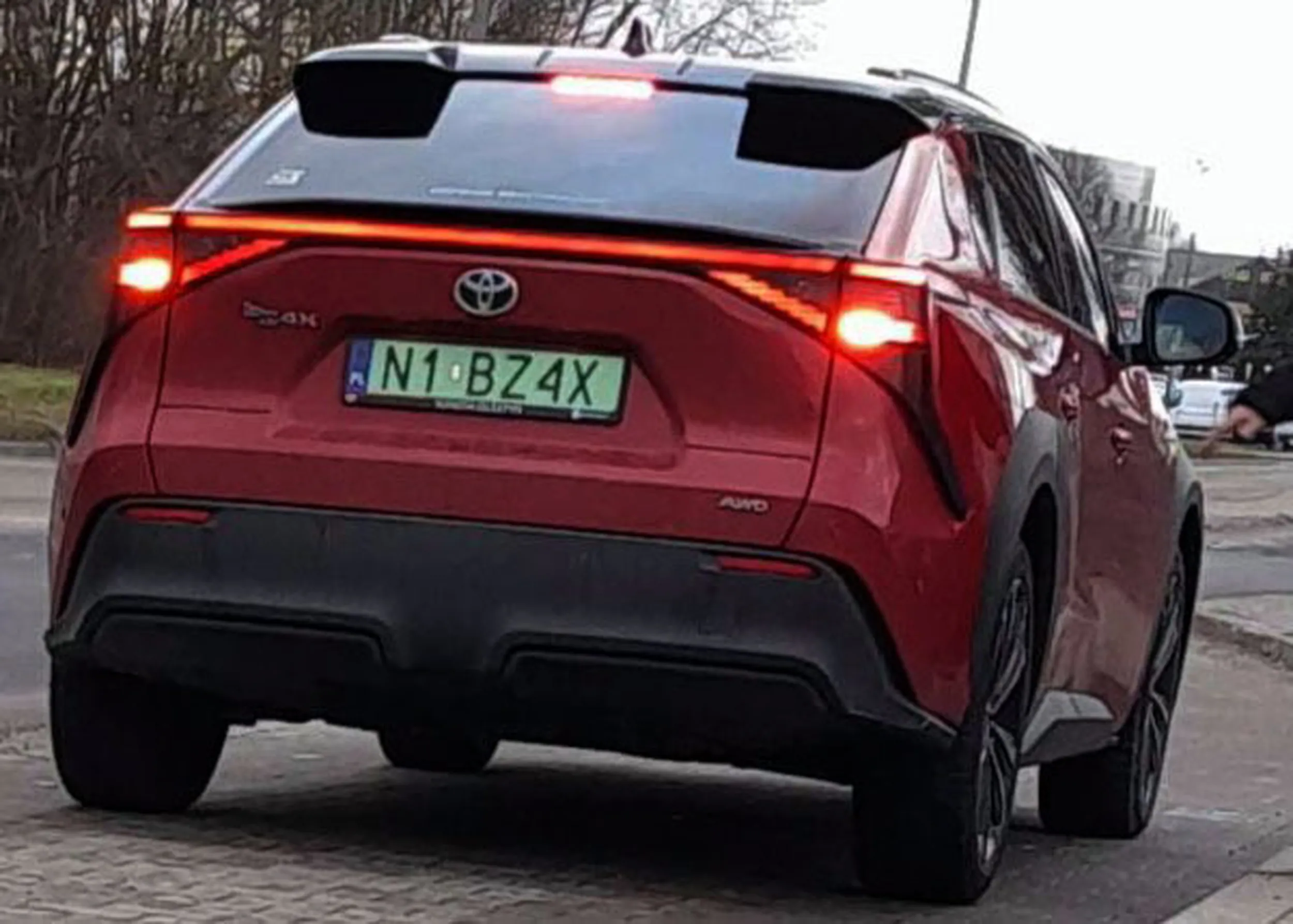 Fajny numer, blacha N1 BZ4X