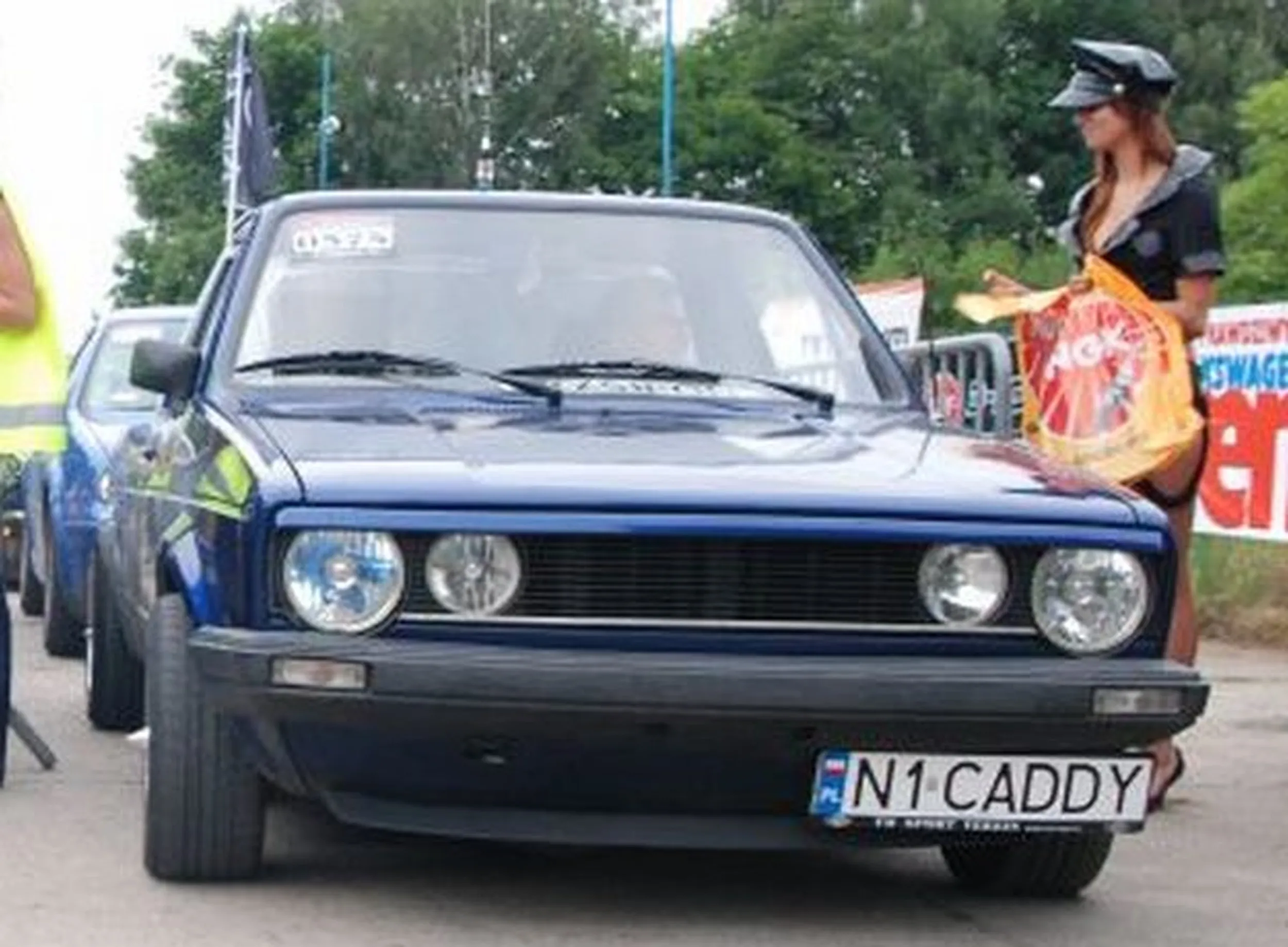 Fajny numer, blacha N1 CADDY