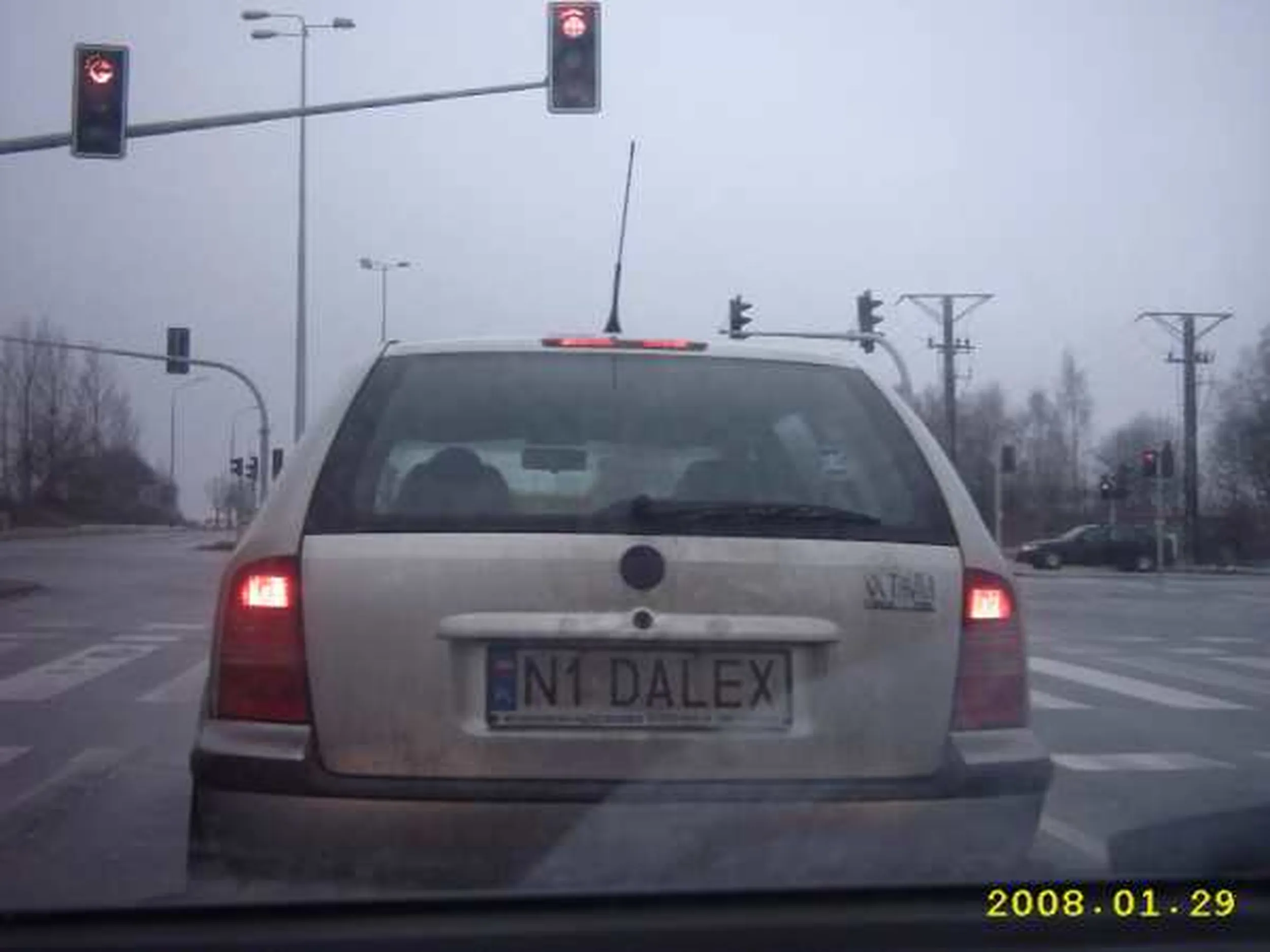 Fajny numer, blacha N1 DALEX