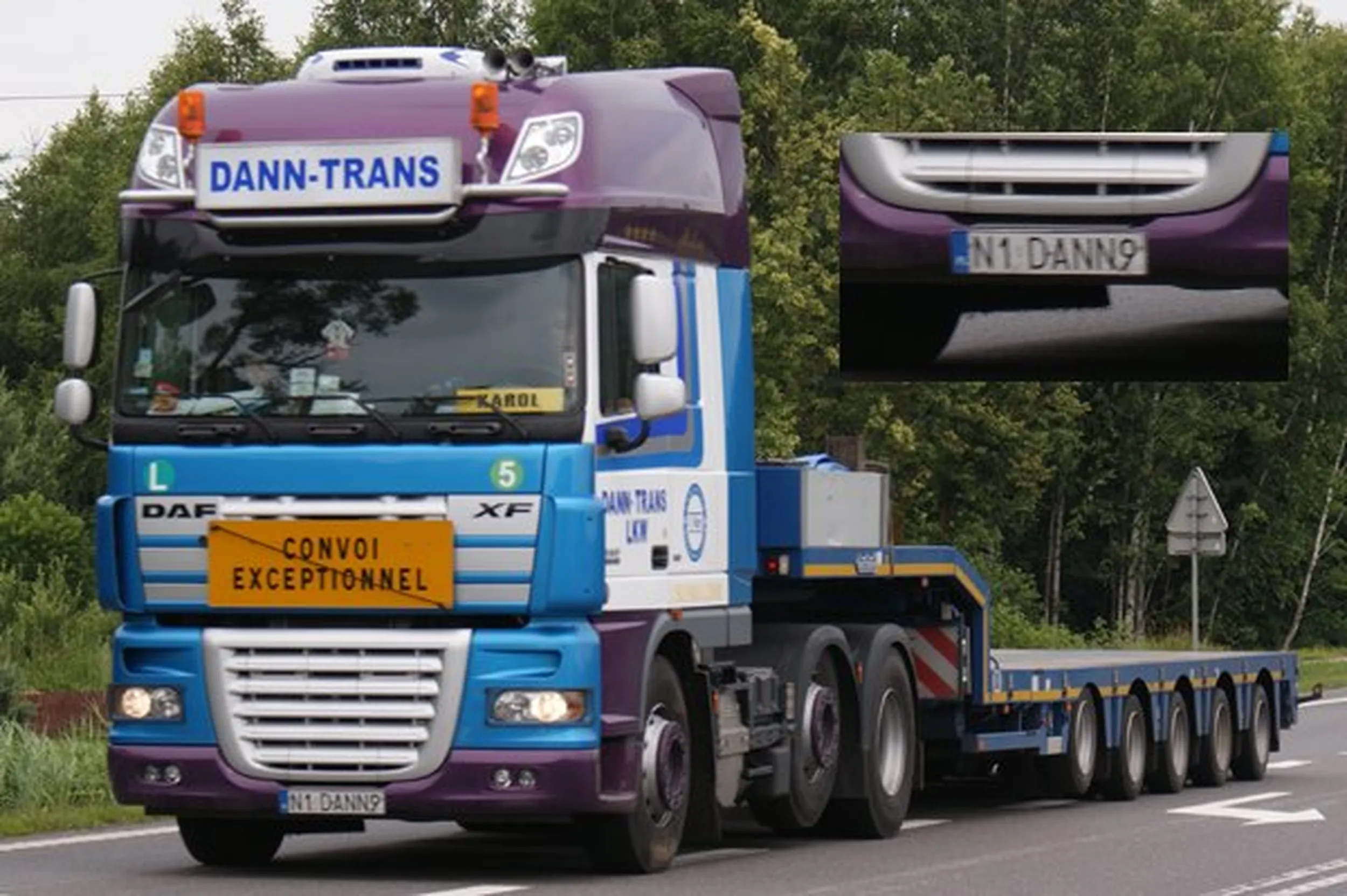 Fajny numer, blacha N1 DANN9