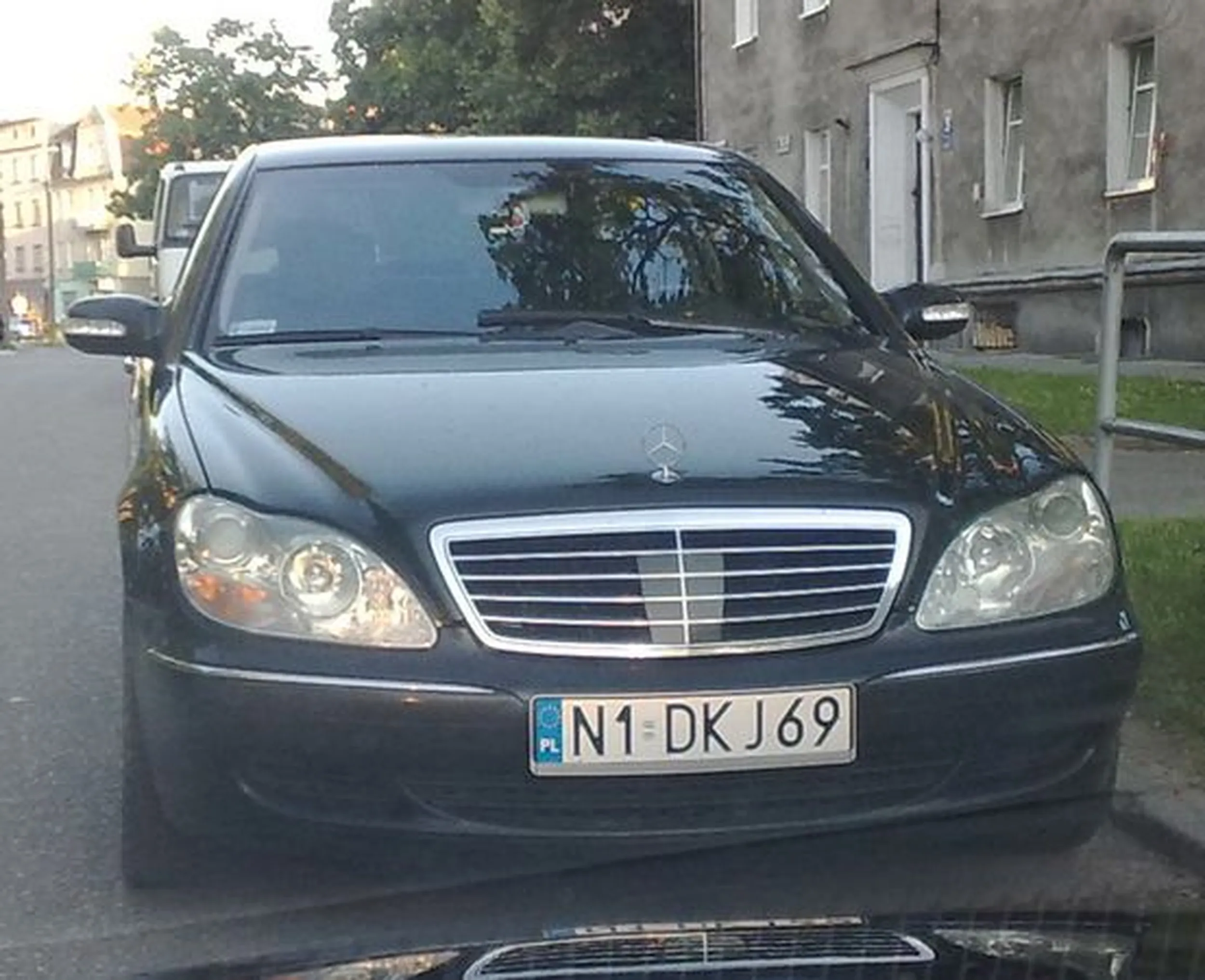 Fajny numer, blacha N1 DKJ69