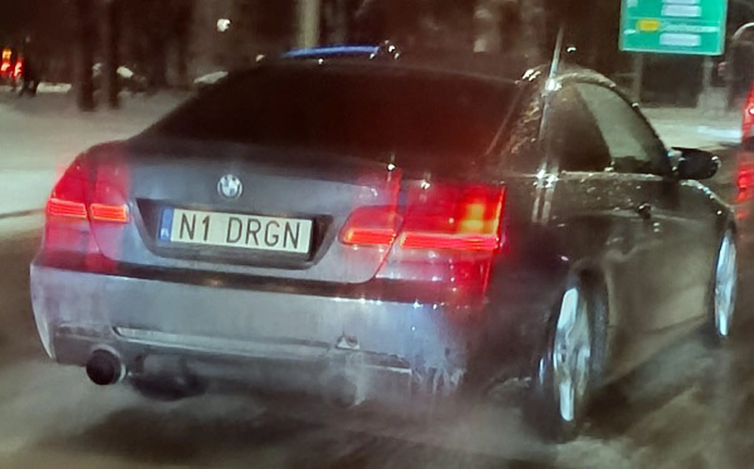 Fajny numer, blacha N1 DRGN