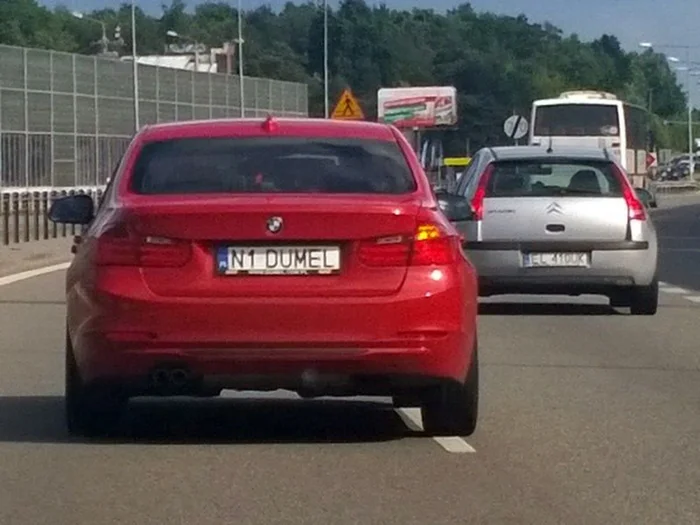 Fajny numer, blacha N1 DUMEL