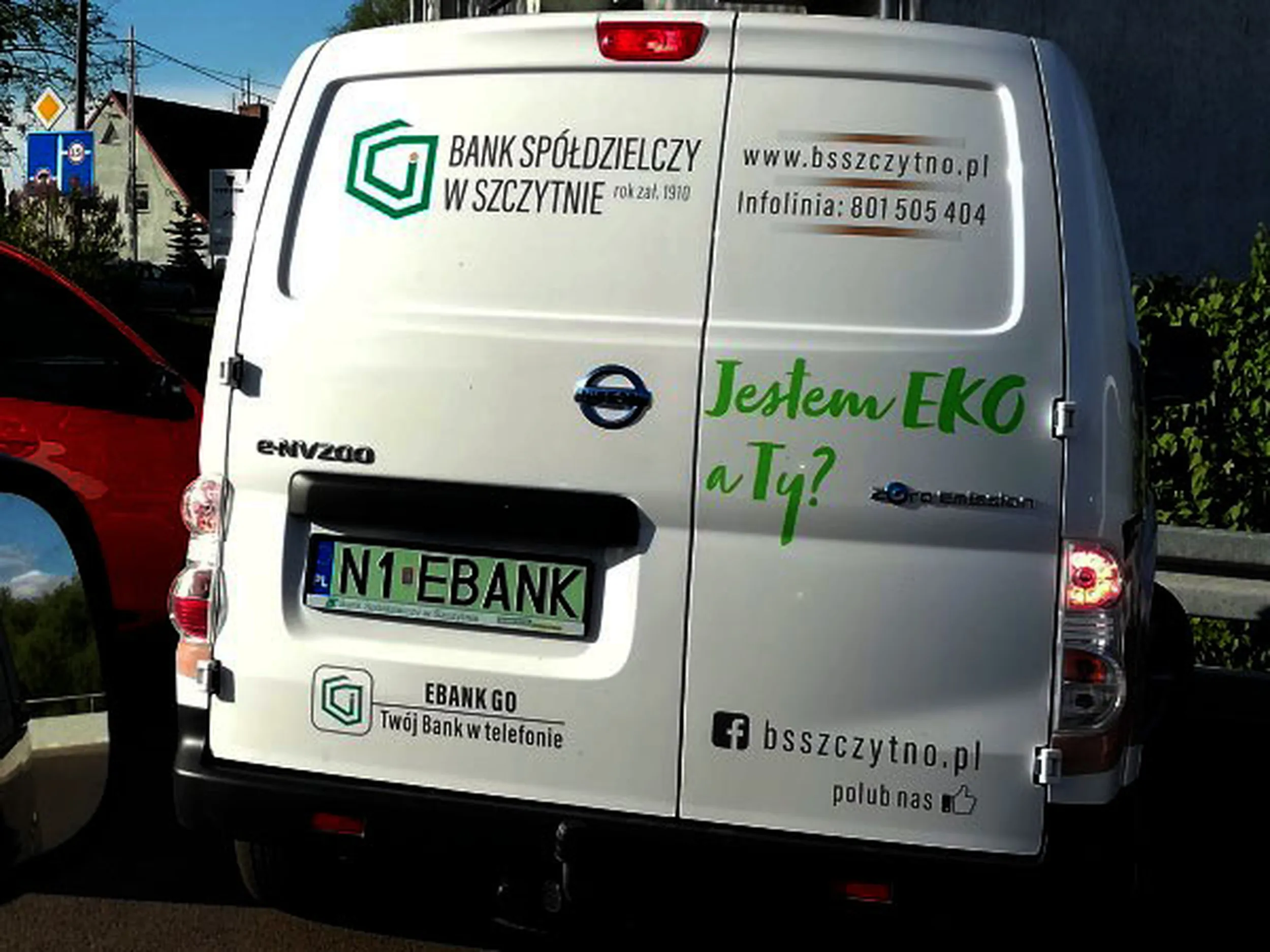 Fajny numer, blacha N1 EBANK