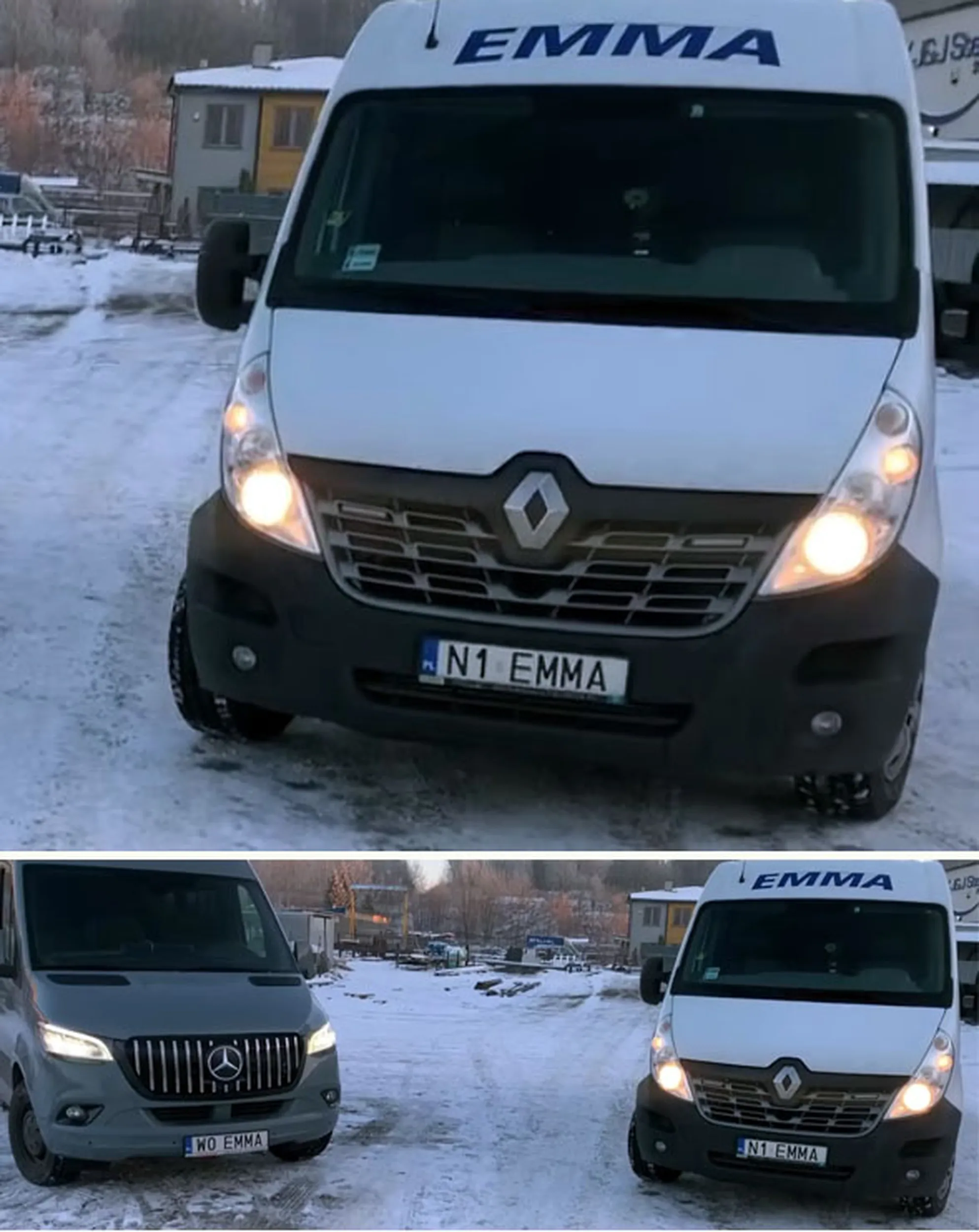 Fajny numer, blacha N1 EMMA