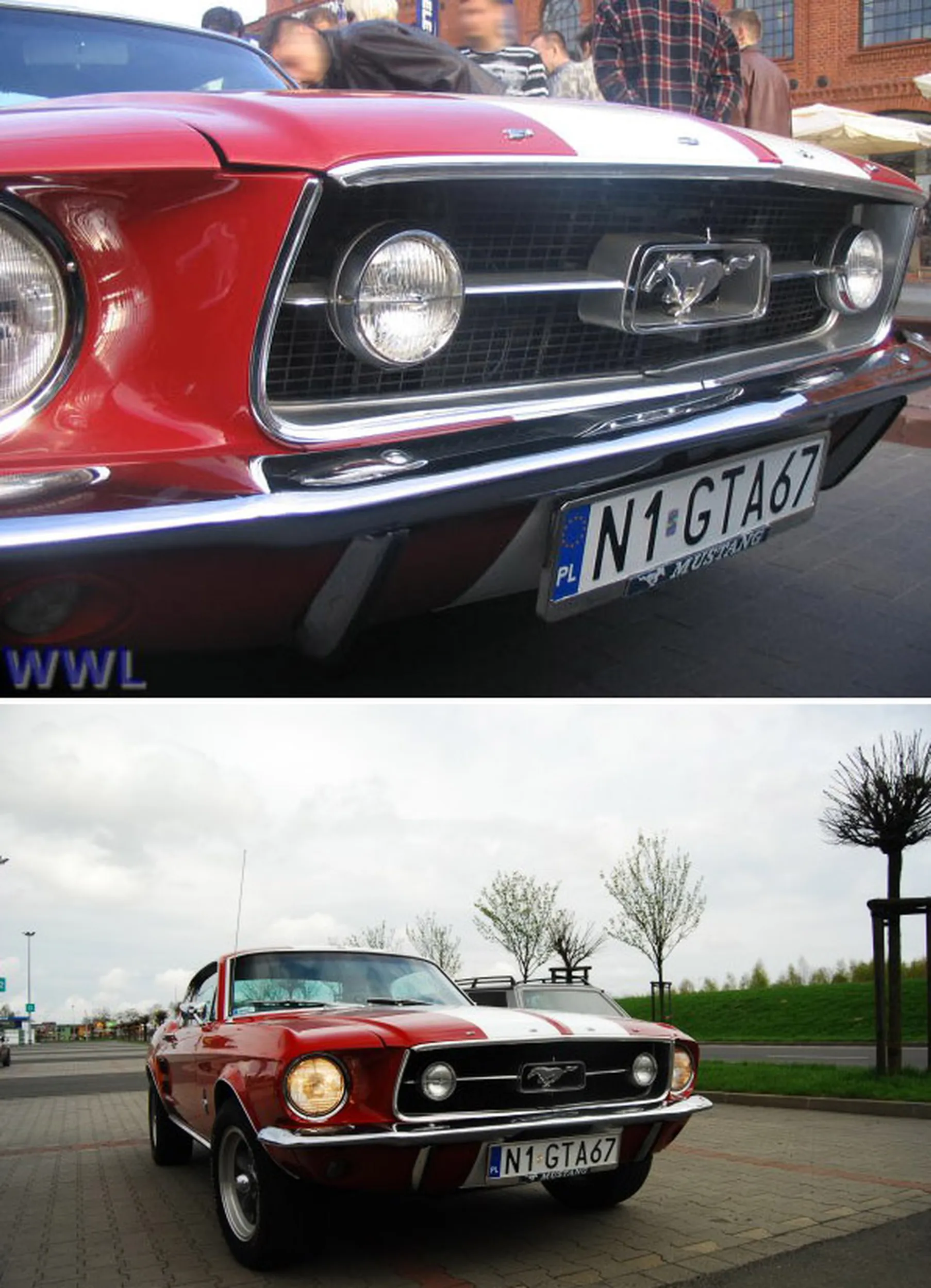 Fajny numer, blacha N1 GTA67