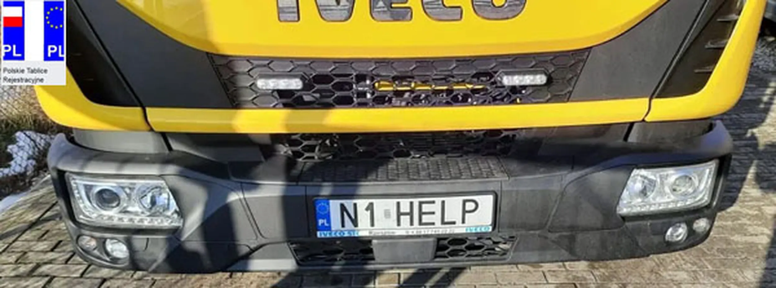 Fajny numer, blacha N1 HELP