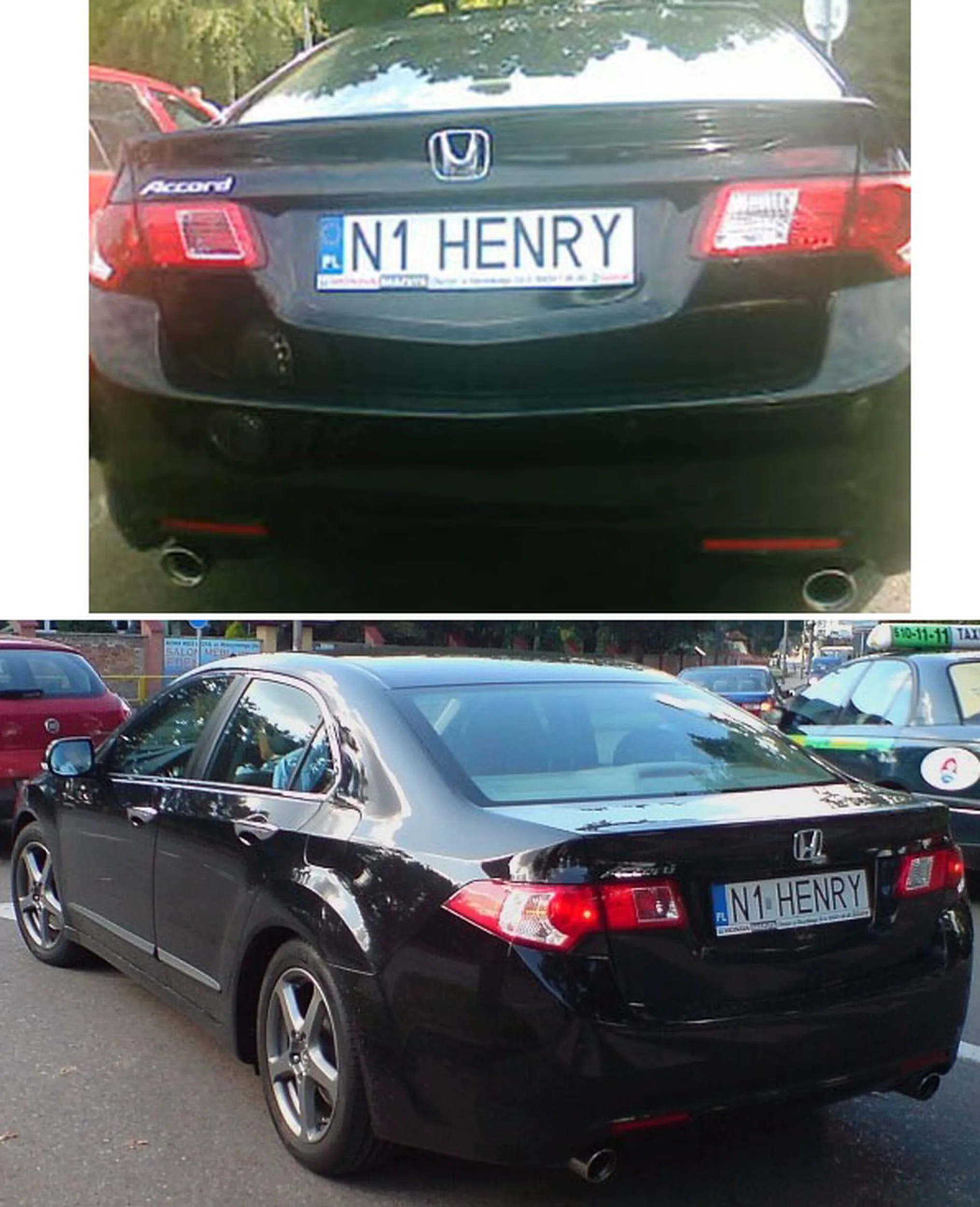 Fajny numer, blacha N1 HENRY