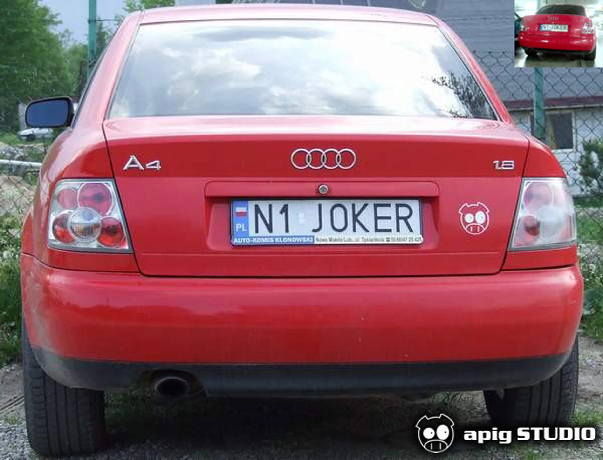 Fajny numer, blacha N1 JOKER