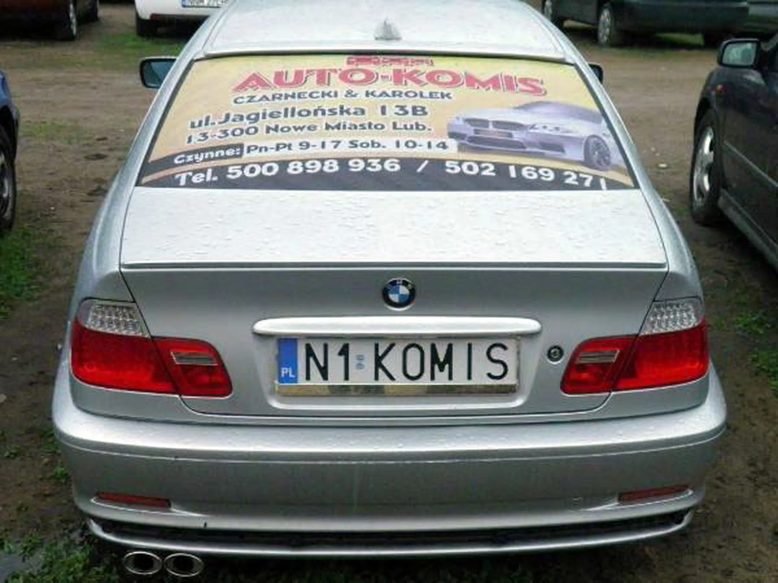 Fajny numer, blacha N1 KOMIS