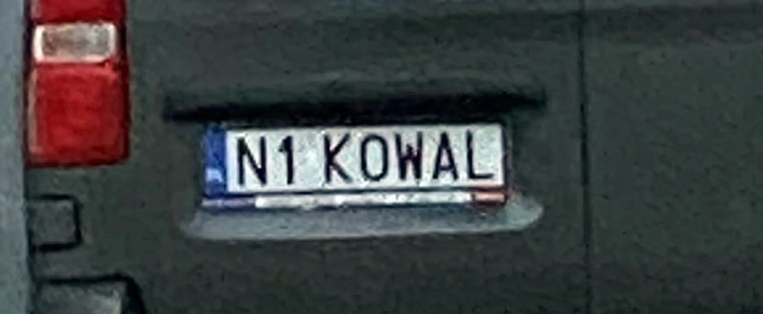 Fajny numer, blacha N1 KOWAL