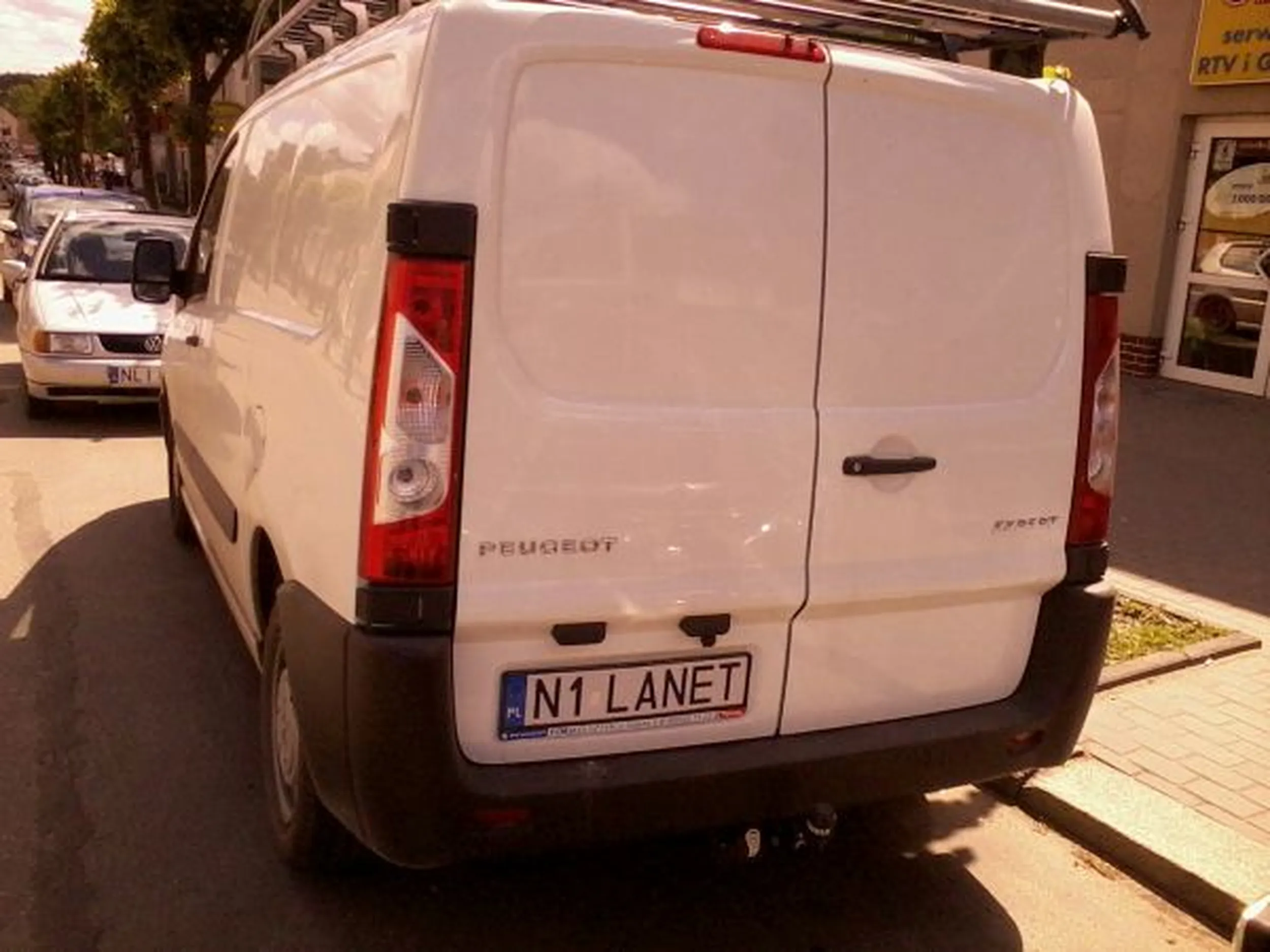 Fajny numer, blacha N1 LANET