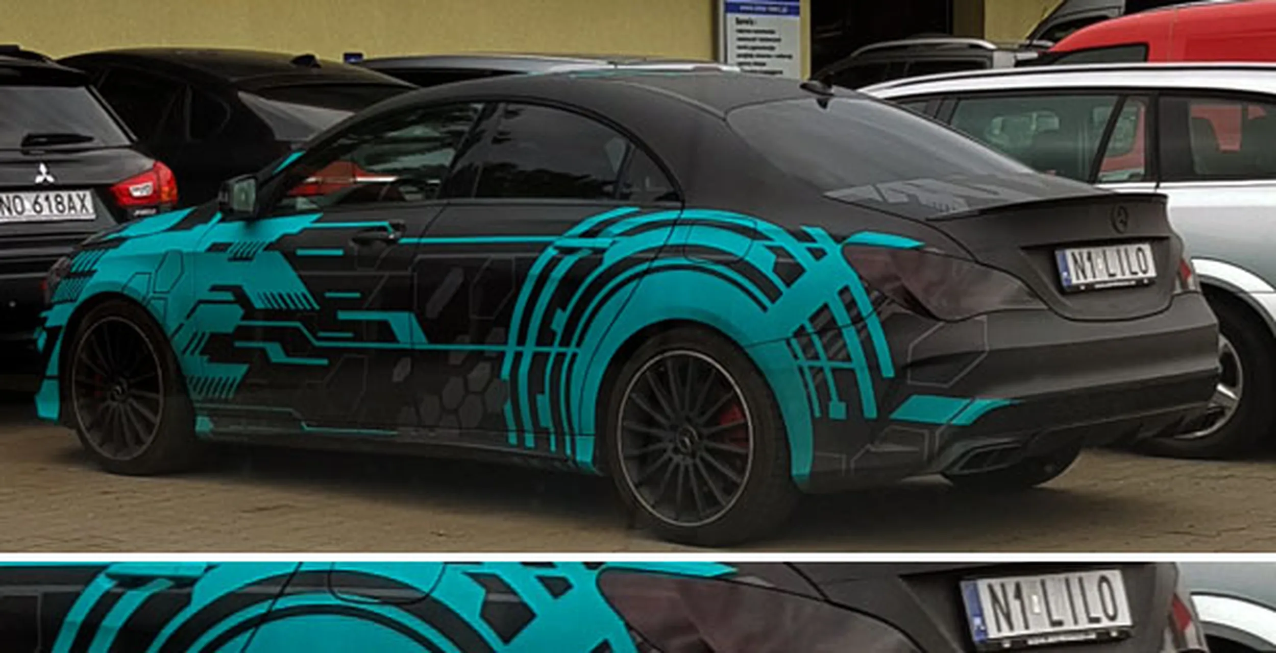 Fajny numer, blacha N1 LILO