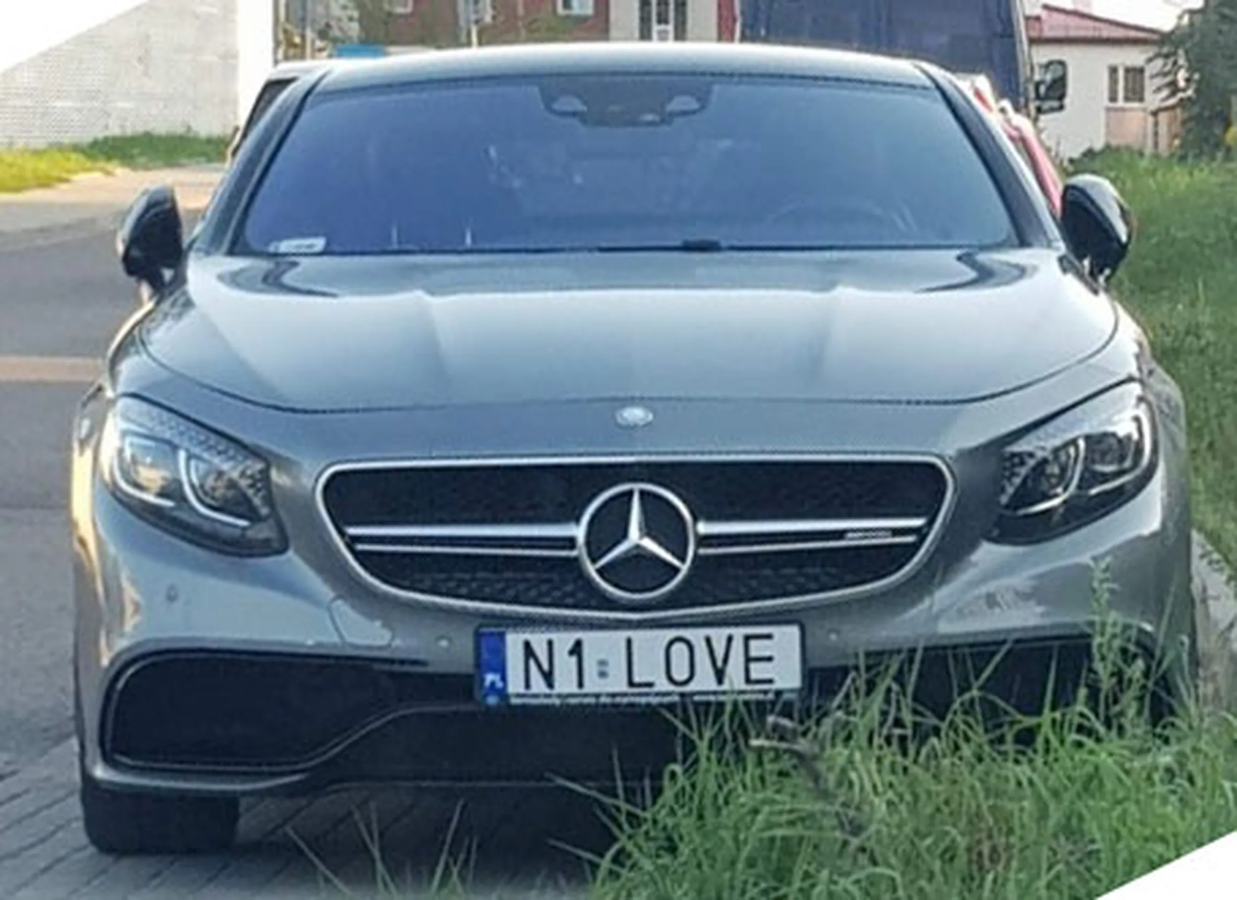 Fajny numer, blacha N1 LOVE