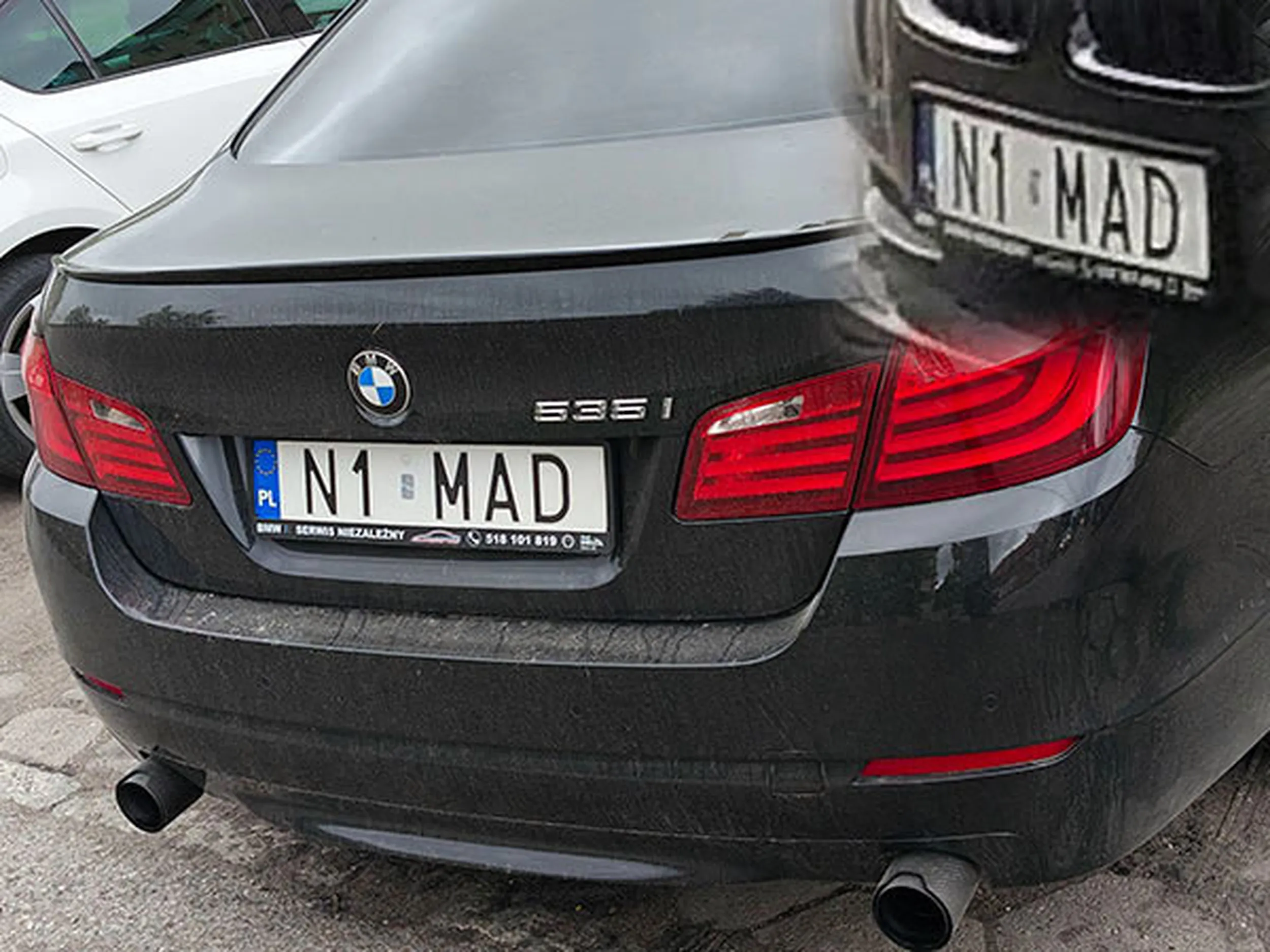 Fajny numer, blacha N1 MAD