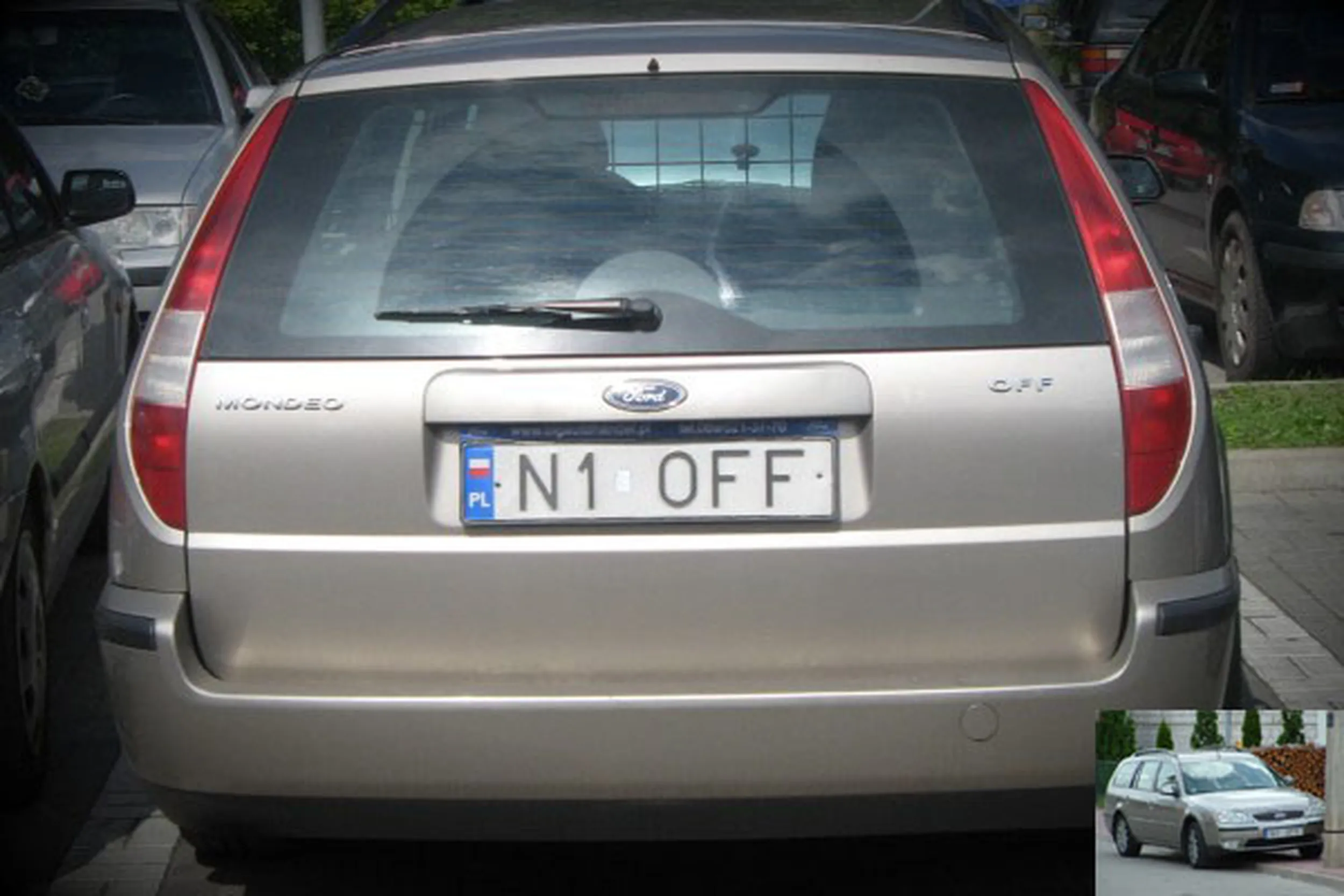 Fajny numer, blacha N1 OFF