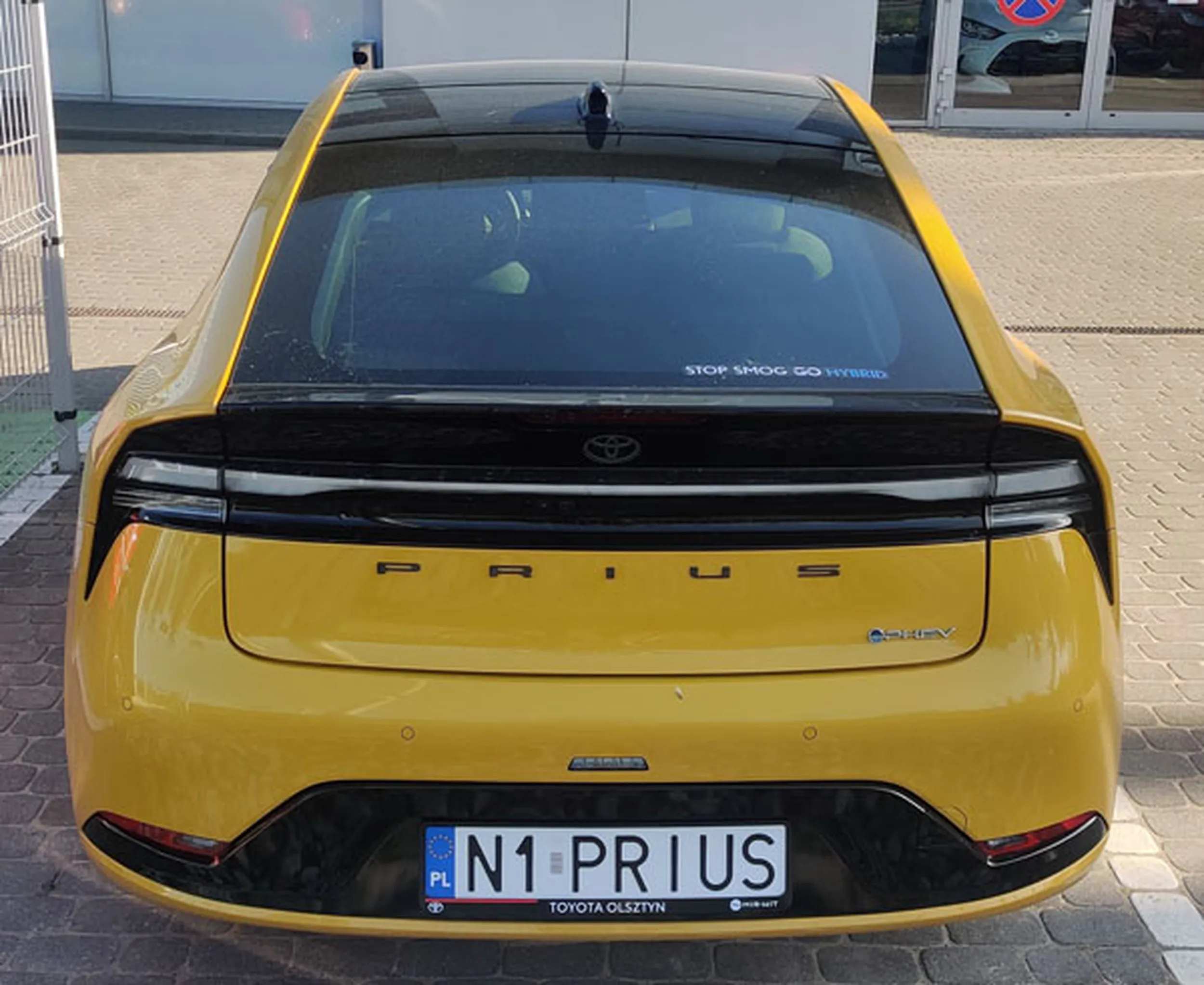 Fajny numer, blacha N1 PRIUS