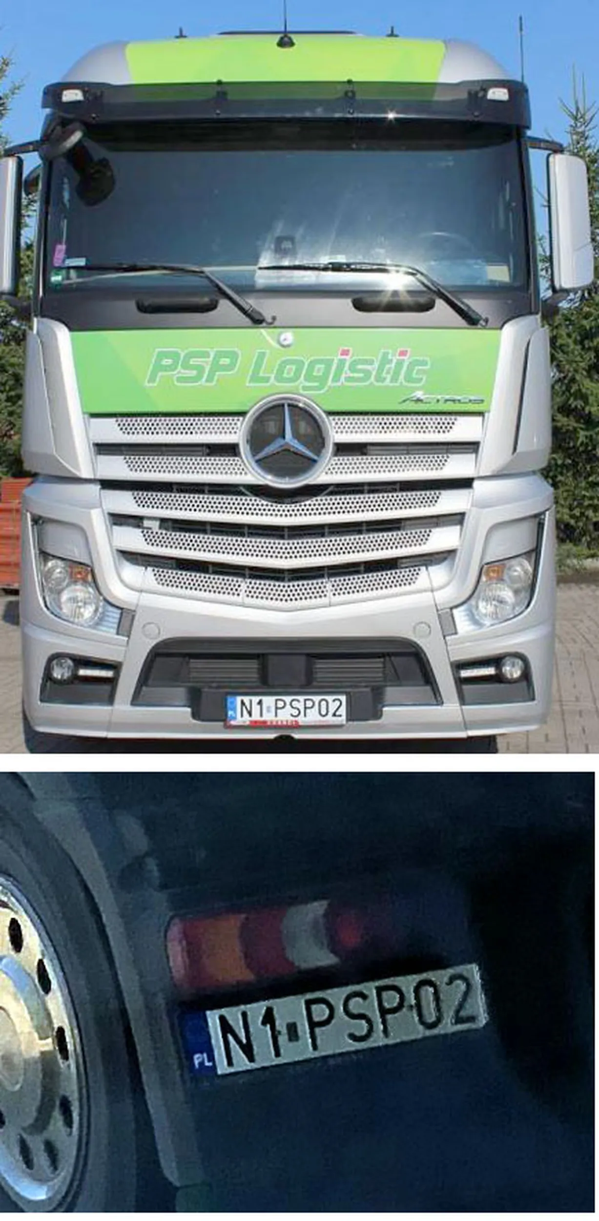 Fajny numer, blacha N1 PSP02