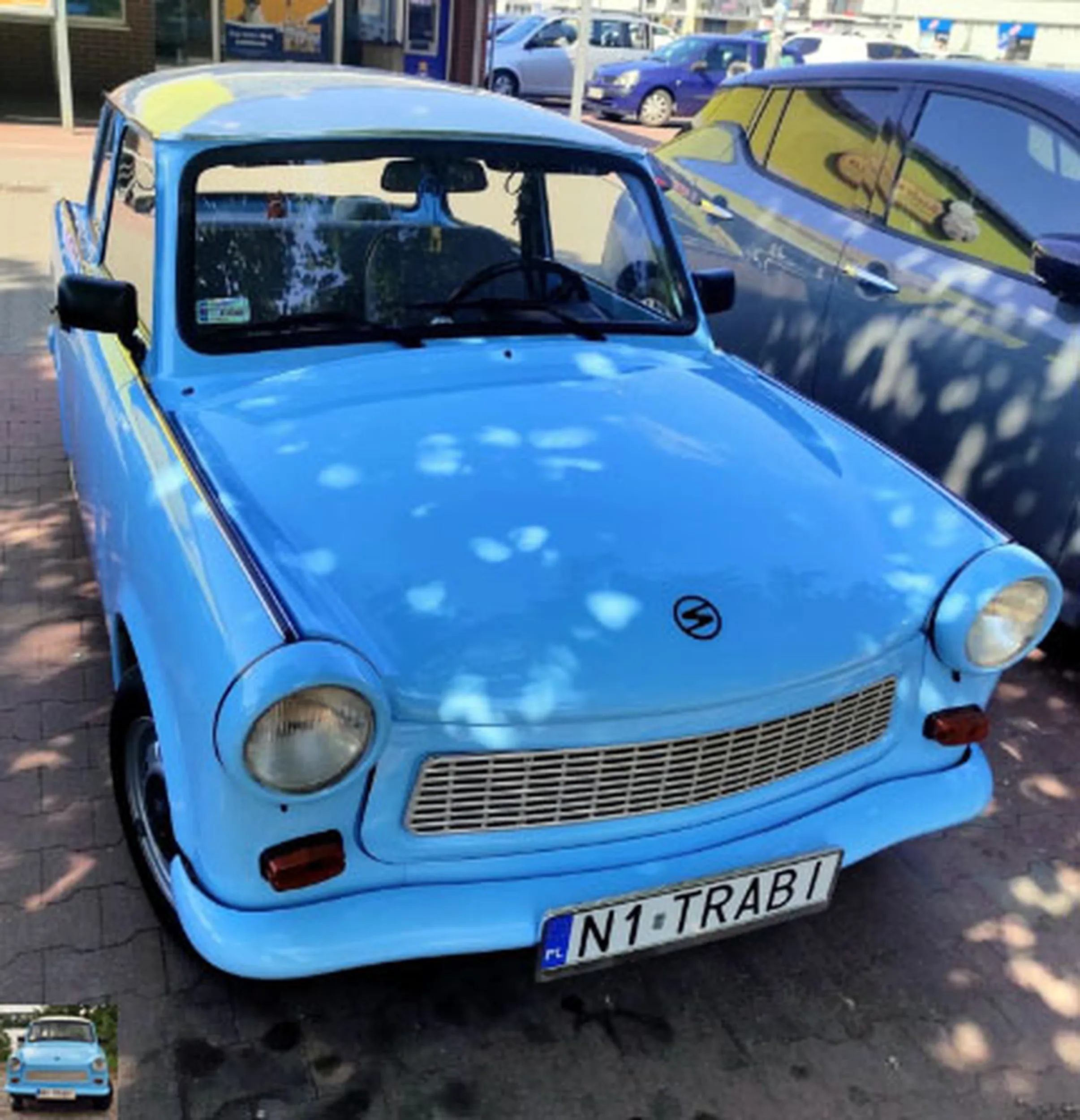 Fajny numer, blacha N1 TRABI