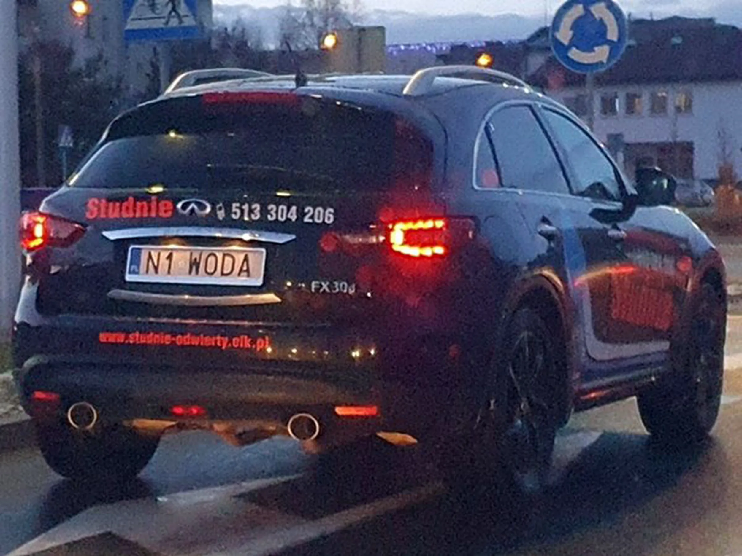 Fajny numer, blacha N1 WODA