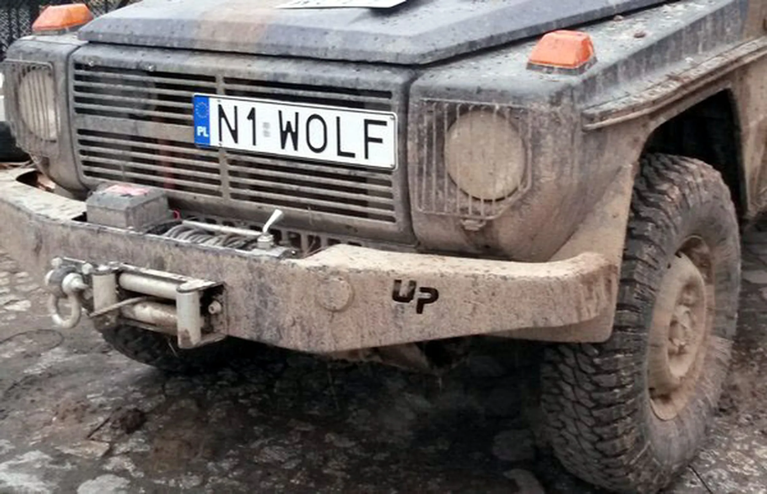 Fajny numer, blacha N1 WOLF