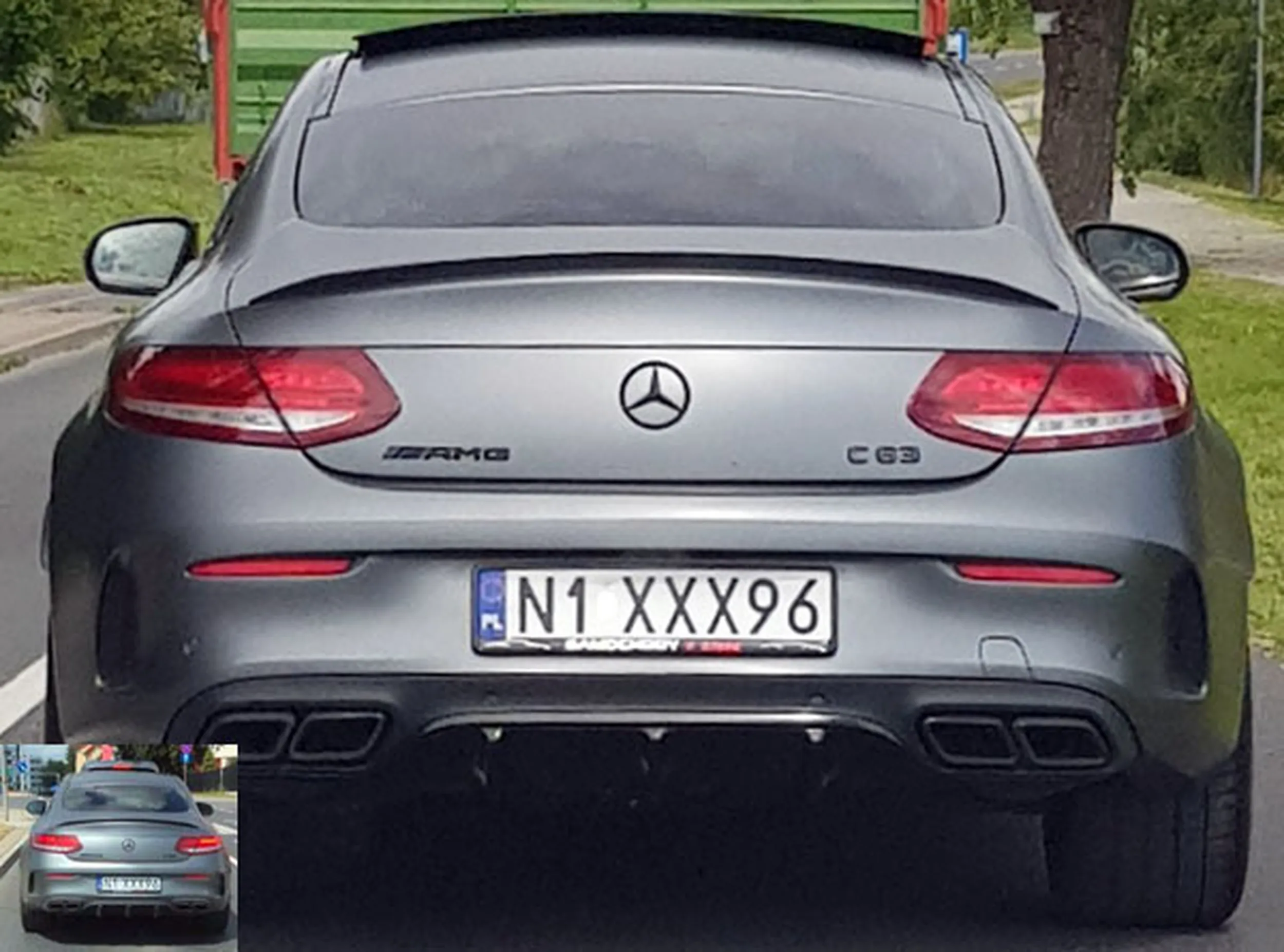 Fajny numer, blacha N1 XXX96