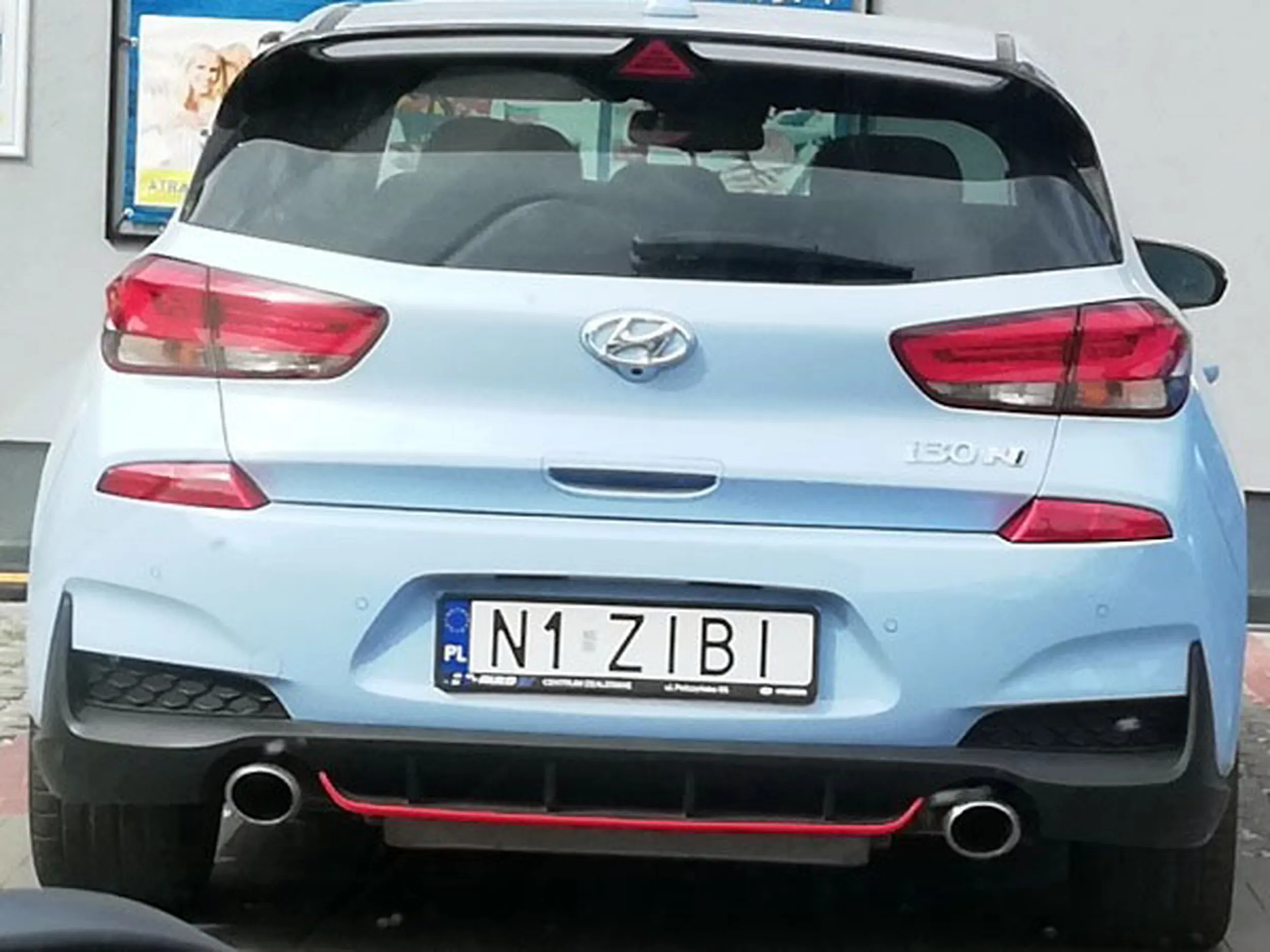 Fajny numer, blacha N1 ZIBI