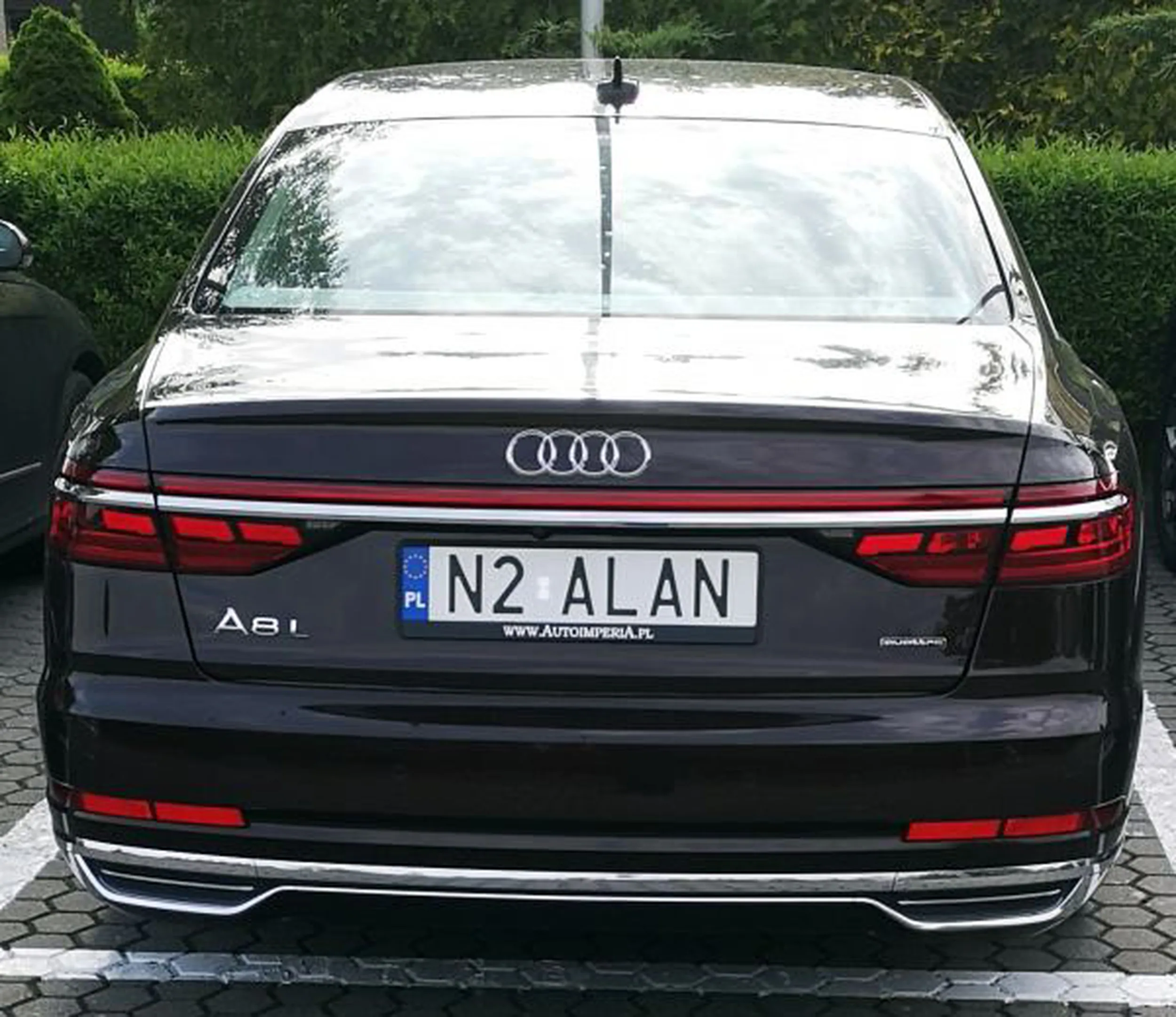 Fajny numer, blacha N2 ALAN