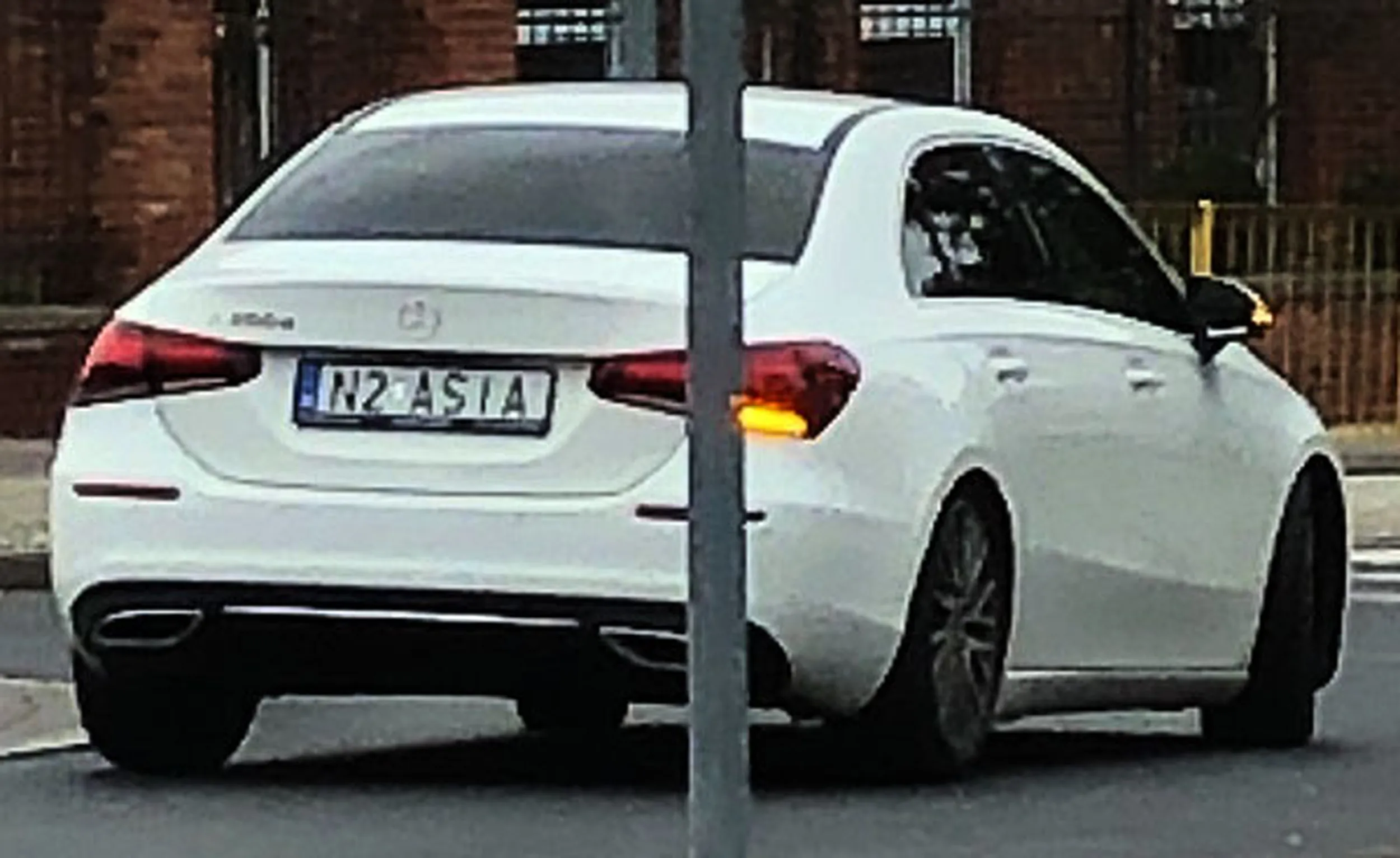 Fajny numer, blacha N2 ASIA