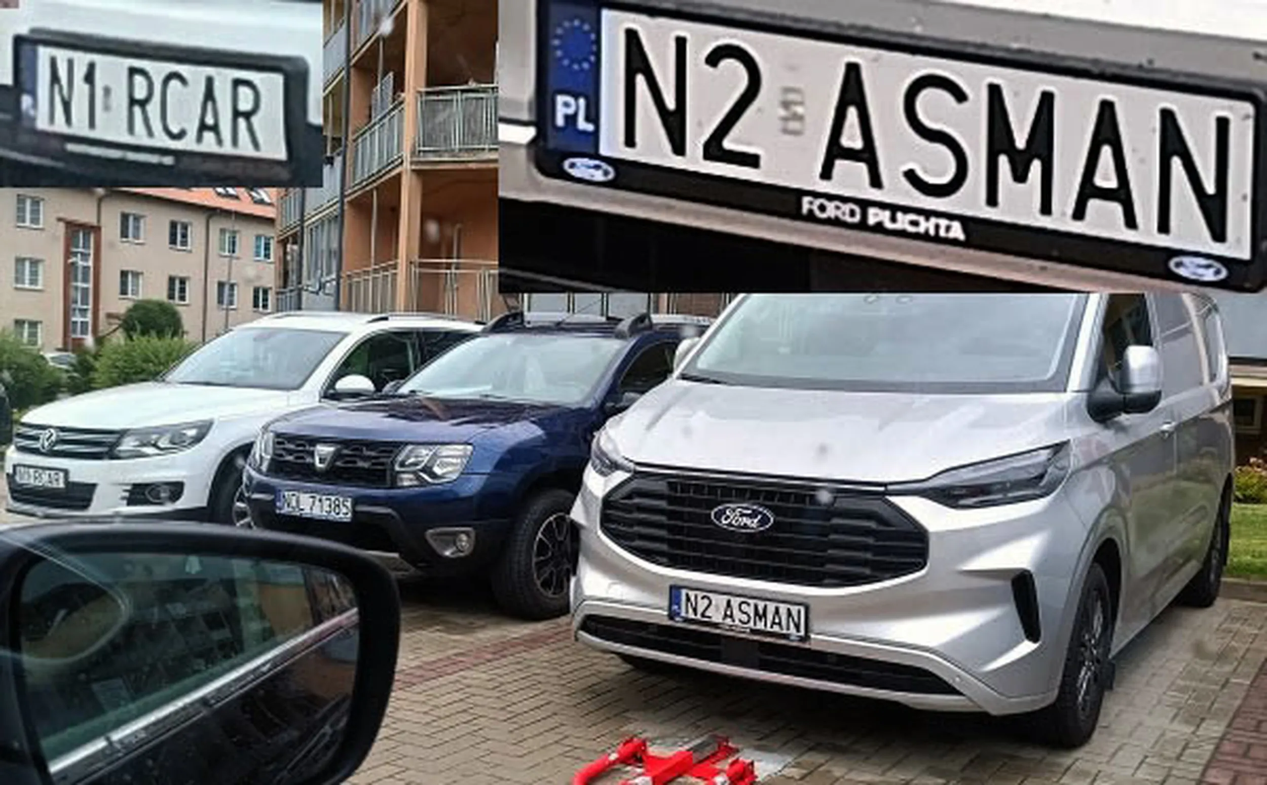 Fajny numer, blacha N2 ASMAN